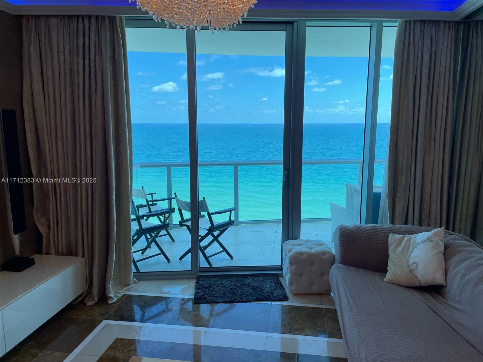 This listing is for 2 units: 1 Bedroom / 1 Bathroom with  a Den AND a Gorgeous Private Cabana right on the beach! 
You basically get 2 units. Live uostairs in the 1,100sf 1bedroom and go down to the beach and enjoy your own private cabana, fully equipped with Shower, AC and a TV.
Owner is willing to negotiate a better rate per month for an advance rent payment of 6 or 12 months. 
This is the ONLY unit in Jade Beach that is offered for rent with a Private Cabana!