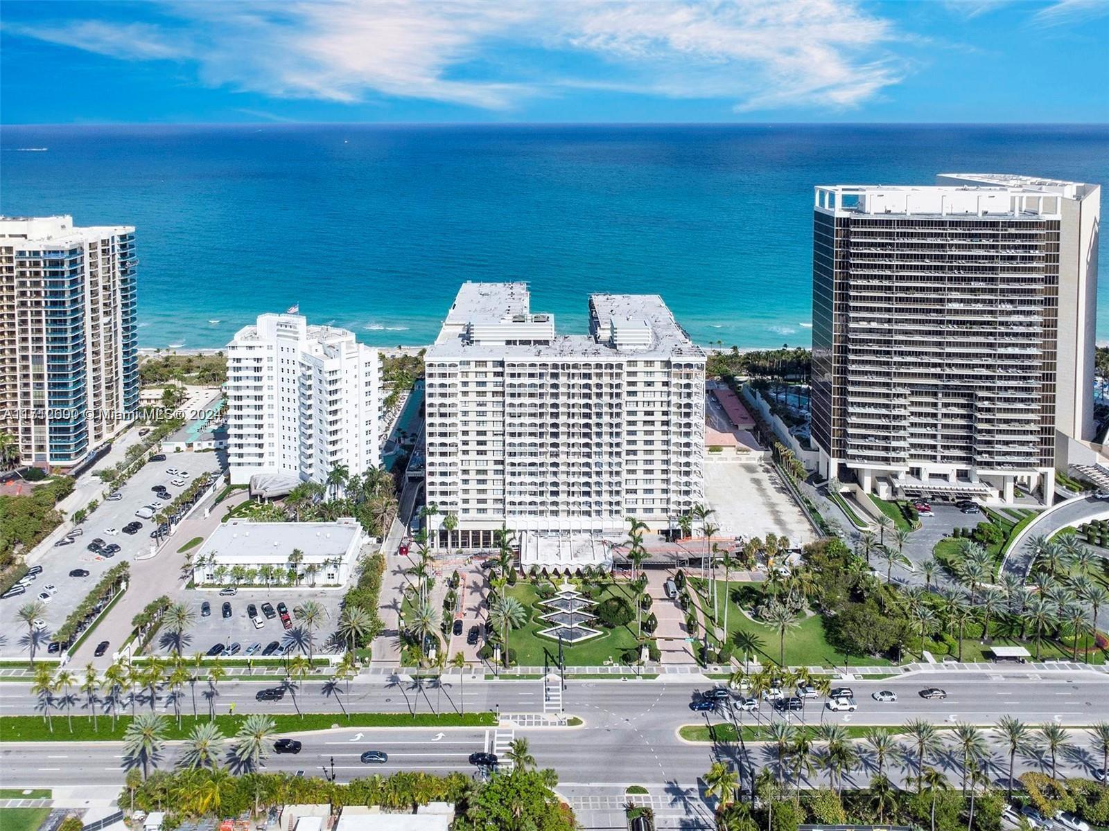 Enjoy luxury beachfront living at the prestigious Balmoral Condominium, located in the highly sought-after Bal Harbour. This 2-bedroom, 2-bathroom residence, a split floor plan, maximizing privacy and comfort. Residents enjoy access to world-class amenities, including a concierge, valet, full beach & pool service, an exquisite restaurant, a fitness center, a salon, & more. The building is undergoing renovations designed by Stephen G. Across from the iconic Bal Harbour Shops and within close walking distance from an array of restaurants and shops, as well as houses of worship.