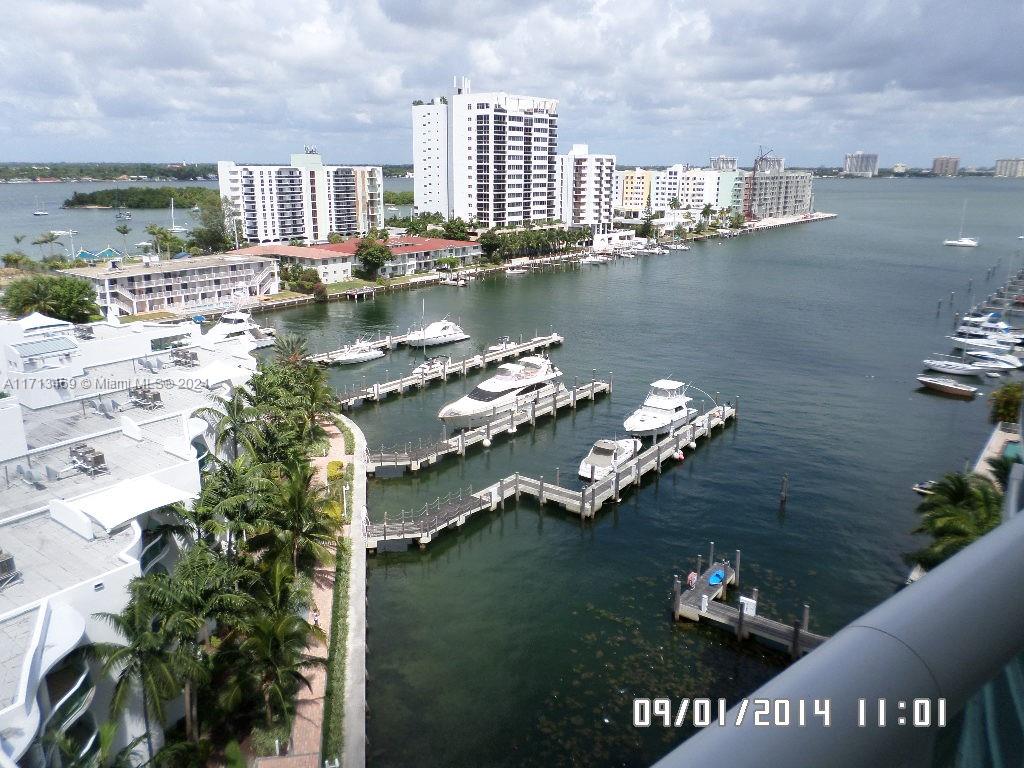 LUXURIOUS WATERFRONT AND GATED COMMUNITY CONDO AT NORTH BAY VILLAGE WITH SECURITY 24 HRS, AMAZING BAY AND MARINA VIEWS, 2 HEATED POOLS AND JACUZZI, MARINA WITH PRIVATE DOCKS, GYM, SAUNA, BOXING PLACE, CHARGING AREA FOR EV, BIKE AND PADDLE STORAGE, PICNIC TIKKI  HUT AND PLATFORM FOR AQUATIC ACTIVITIES, CLUB HOUSE. 2
BEDROOMS + 2 BATHROOMS, GRANITE COUNTERTOPS AND STAINLESS-STEEL APPLIANCES, JPORCELAIN FLOORS, 1 PARKING AND FREE VALET