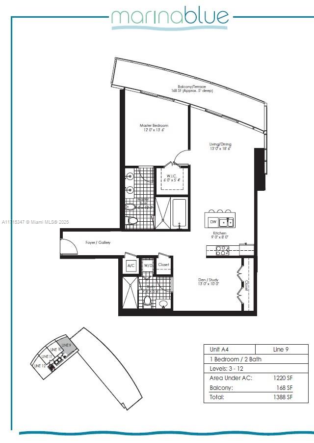 888 Biscayne Blvd #709, Miami FL 33132