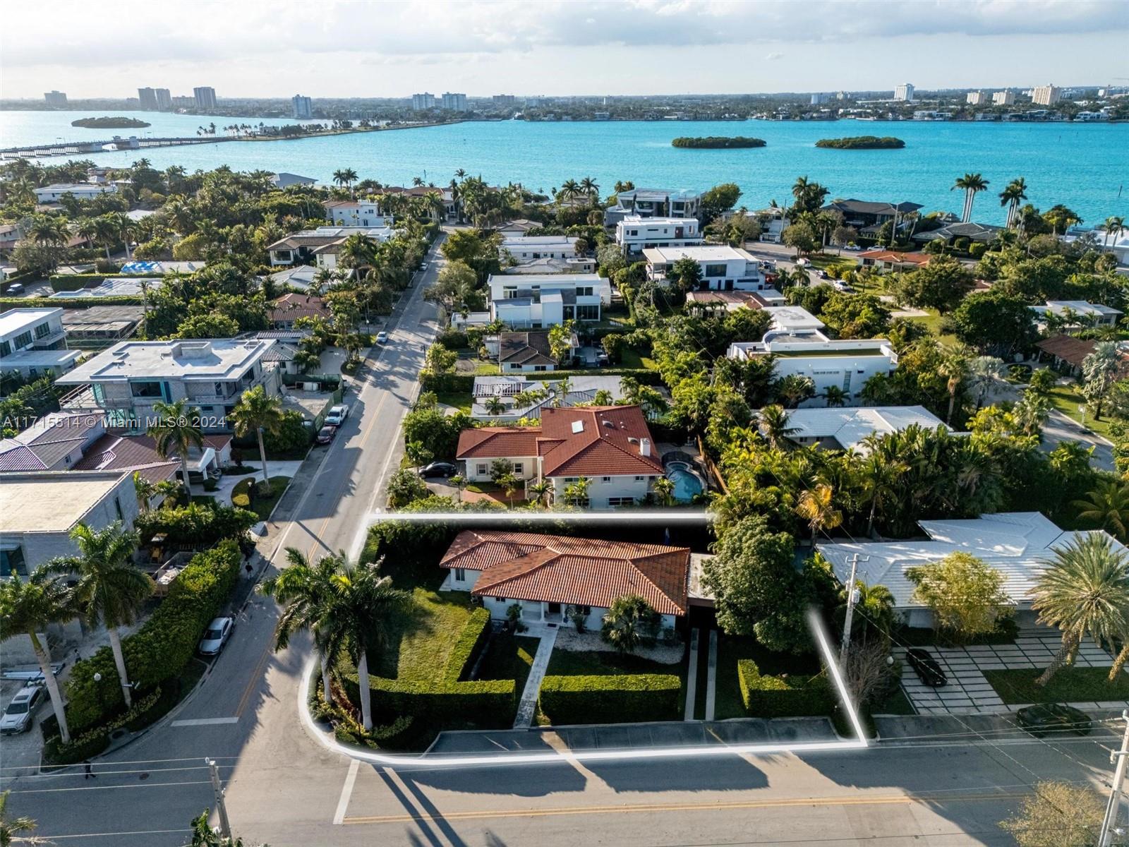 Spacious and charming 3-bedroom, 3-bathroom family home situated on a prime large corner lot in Bay Harbor Islands. The thoughtfully designed split floor plan ensures privacy and functionality. Step outside to your own private, beautifully landscaped yard—a serene oasis ideal for relaxation, play, or entertaining. This home is conveniently located just a short walk from pristine beaches, world-class shopping at Bal Harbour Shops, A-rated schools, and a variety of houses of worship. Experience the best of Bay Harbor living!