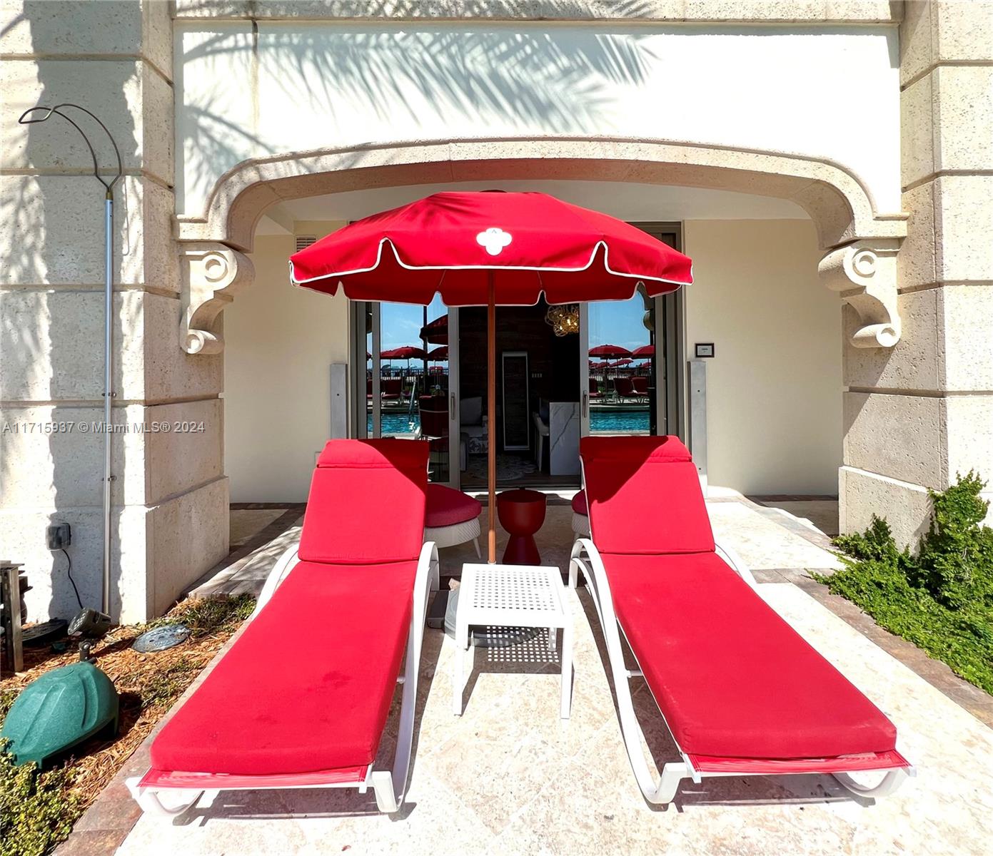 Elevate your beachfront experience with an exclusive opportunity to own a private Beach Cabana at the prestigious The Estates At Acqualina. This coveted amenity is now available EXCLUSIVELY TO UNIT OWNERS ONLY!!.. offering an unique blend of luxury and privacy. Nestled on the pristine sands of The Estates At Acqualina's private beach, this Beach Cabana provides direct access to the azure waters and stunning views of the Atlantic Ocean Beach Cabana  Comes fully furnished with the most famous brand like Fendi, Paula Lenti, Avenue Road, Tina Frey, Bugatti and Janus Et Ale ( Outdoor Furniture ), Tru Appliances , Refrigerator , Dishwasher, Microwave, Wine tower Bar and Full Bathroom. The Beach cabana offers two enclosed car garage with AC accessible through the garage Level...PRICE RUDUCED!!..