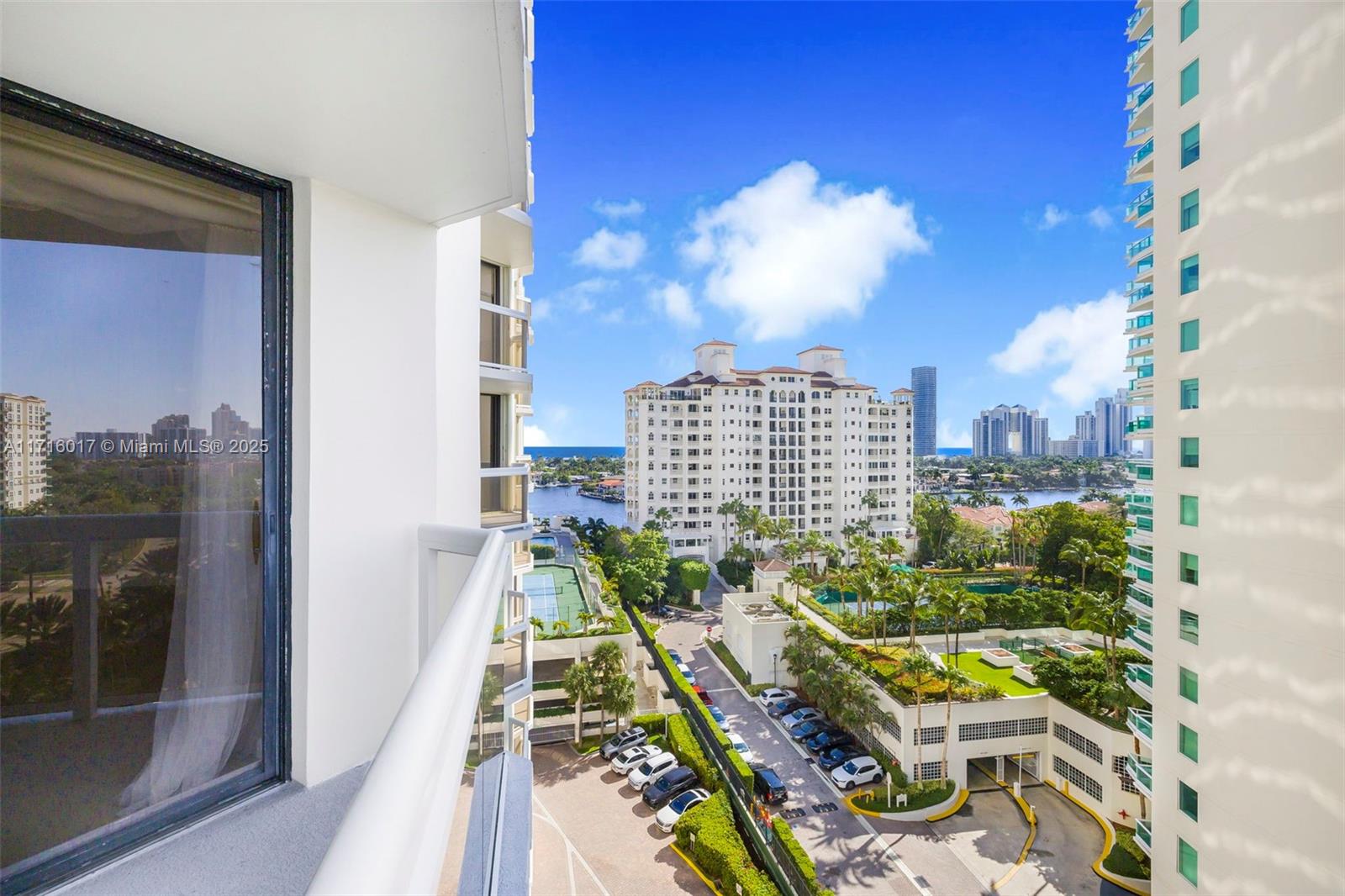 Nestled in the heart of Aventura, Florida, this stunning 2-bedroom, 2-bathroom condominium offers a harmonious blend of luxury and tranquility. Enjoy breathtaking sunset views over a pristine golf course from your private balcony, perfect for unwinding after a long day. The unit also boasts captivating vistas of the ocean and Intracoastal Waterway, creating a serene and picturesque ambiance. Inside, you'll find a spacious open floor plan with modern finishes, ample natural light, and a sleek kitchen designed for entertaining. Located in a well-maintained community with resort-style amenities, this property is just minutes from world-class shopping, dining, and beaches. Experience the best of South Florida living in this exceptional condo!