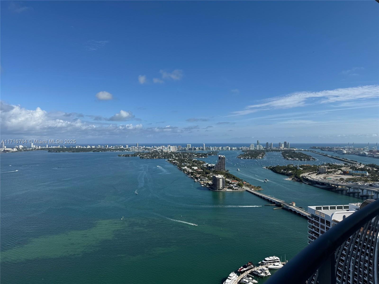 Water-view Penthouse unit in a prime location. Direct Ocean and city view. 2 Bedroom 2 Bathroom with unobstructed water view of Biscayne Bay and the Ocean with a 5 - starts amenities. Opera Tower is located in Miami's most vibrant location, close to Wynwood, Midtown, Design District and Downtown. Close to Shopping, Adrienne Art Center, American Airlines Arena, The Perez Art Museum, & Frost Museum of Science. Fully Furnished. Open Kitchen, stainless steel appliances. Cable, Water, Internet are included.