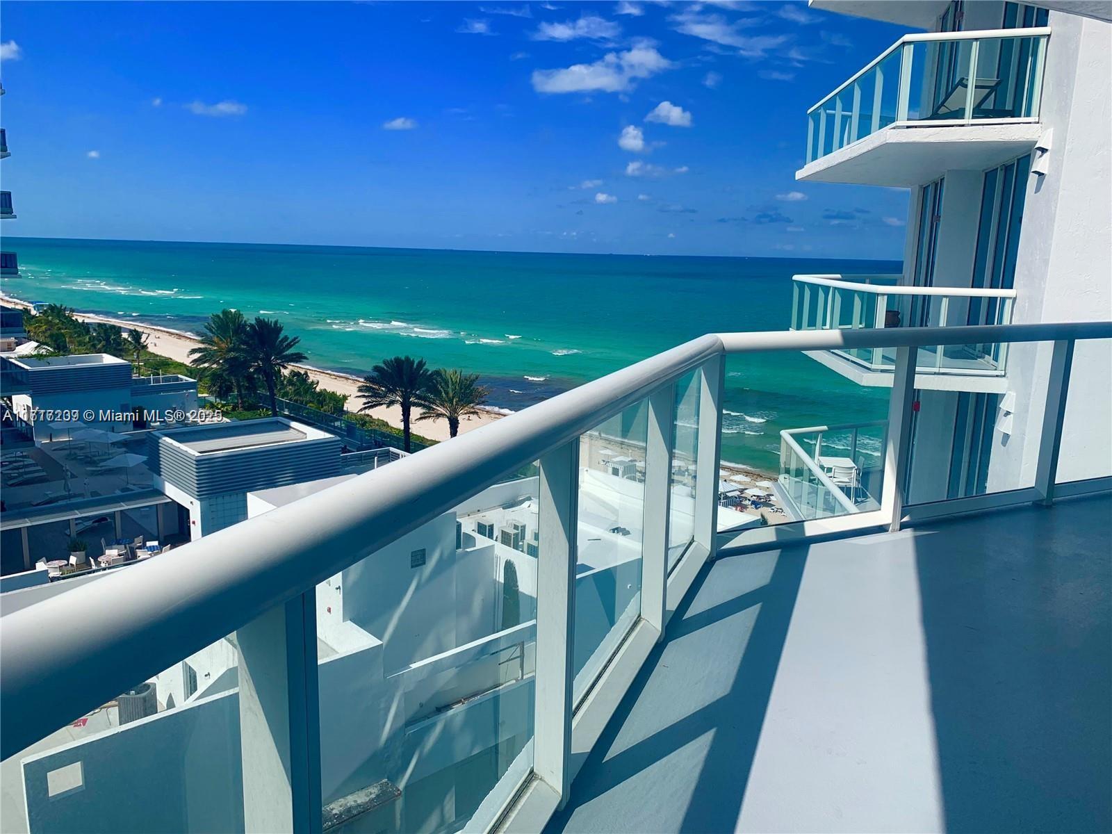 Luxury rental in new oceanfront building on Miami Beach. Beautifully furnished 1/1.5 with spectacular direct ocean views! Open kitchen with granite counters and stainless steel appliances! Washer/Dryer in unit! Small pet ok.  Walking distance to restaurants, bars, shopping, etc! Cable & wifi included in rent! 2 parking spaces