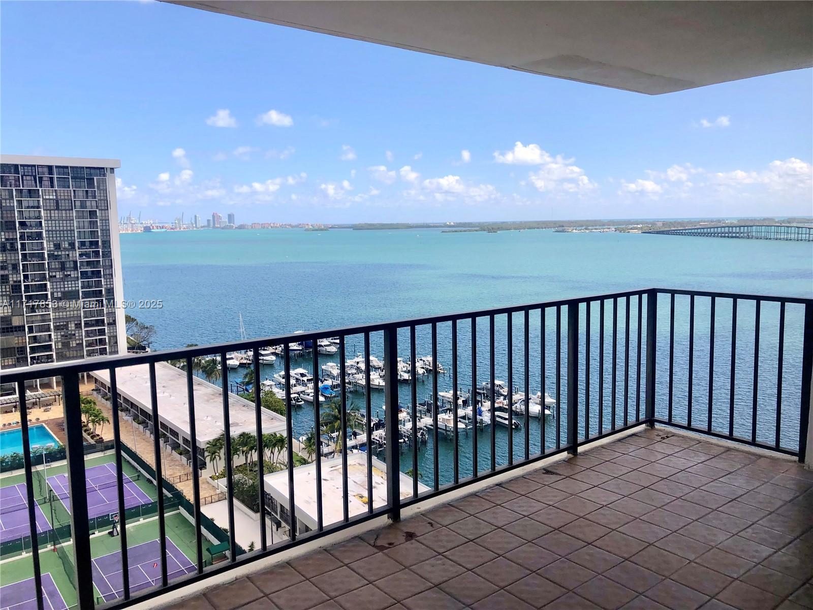 Enjoy the amazing Biscayne Bay views from this 18th Floor condo located in a prime residential area of Brickell.  All new stainless steel kitchen appliances, in-unit washer/dryer, walk-in closet, and a spacious balcony.  Enjoy resort style amenities; pool, tennis and pickleball courts, 24-hour security, fitness center, valet, basketball courts, and more.  Easy access to I-95, US1, and walking distance to restaurants, shopping, and the Brickell-Downtown trolley.