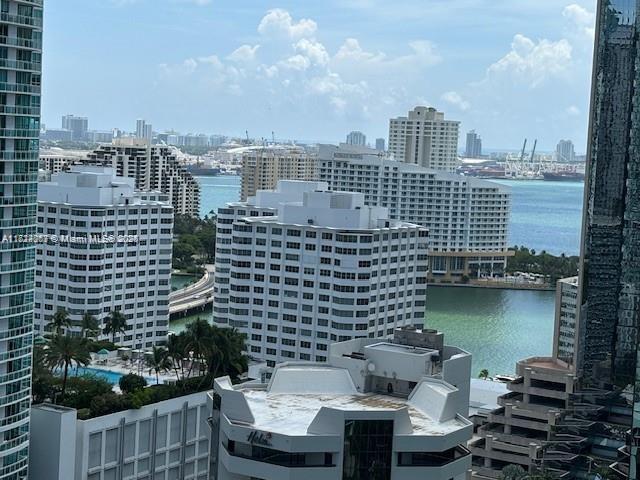 Gorgeous large studio in Brickell on the 24th floor providing a beautiful view of the Brickell skyline & intercostal waters, showcasing Brickell lights at night. The kitchen is equipped with Italian-style custom-designed cabinetry with granite countertops & backsplashes. Amenities: sundeck with temperature-controlled swimming pool & whirlpool; fitness center with yoga room, steam rooms, & treatment rooms; party room; billiards room; & virtual golf room. The tower provides 24-hour valet parking. It is located in the heart of Brickell Village, minutes away from the beaches, Key Biscayne, Coconut Grove, & Coral Gables. The building has many restaurants below and is next to the metro mover.