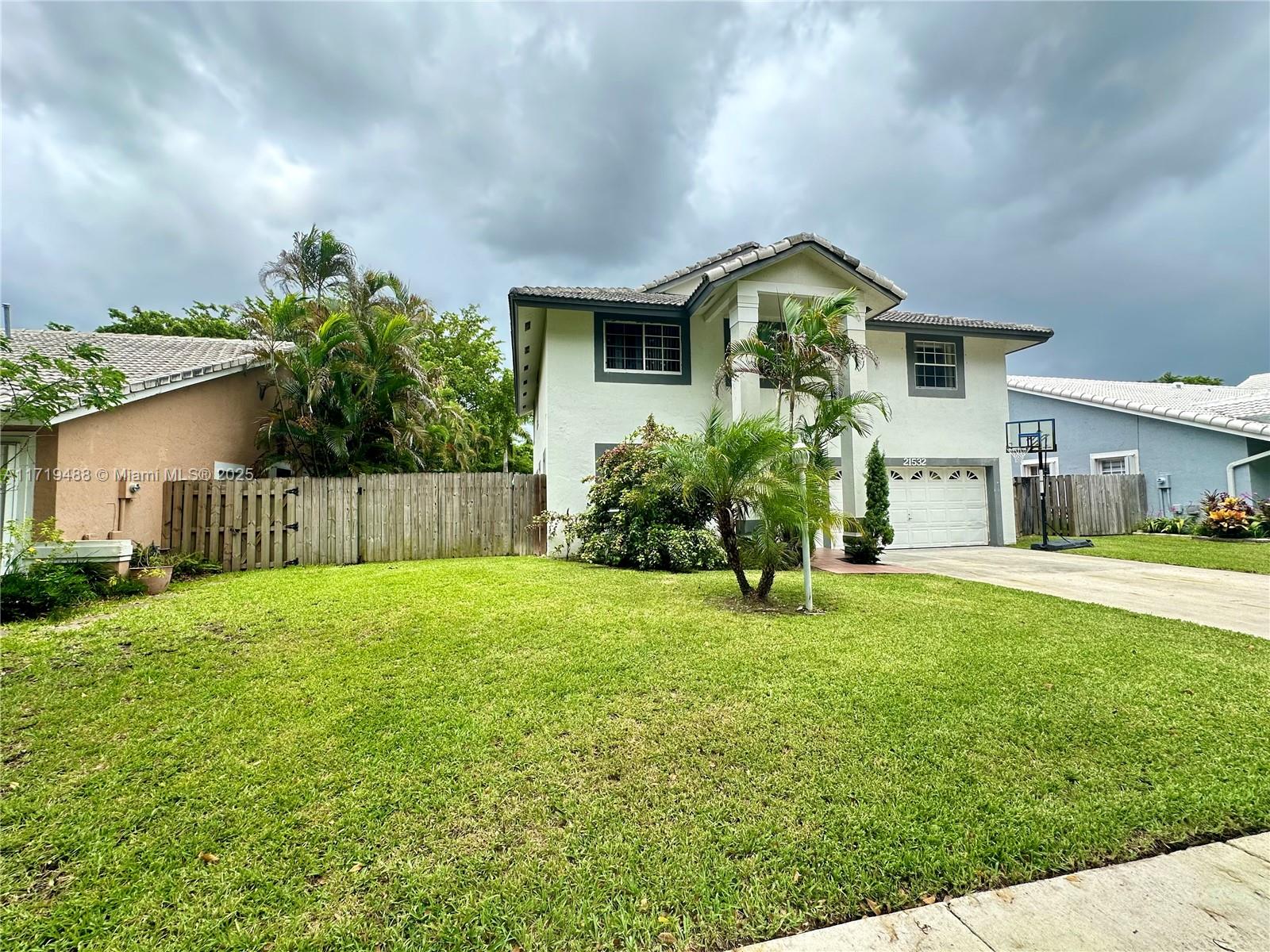 This stunning two-story home features 4 bedrooms, 3 full bathrooms, and a versatile den, blending comfort and style. Spacious rooms offer ample closet space, ideal for families or guests. The newly remodeled open kitchen boasts updated appliances, a gas stove, and brand-new cabinetry, leaving buyers the exciting choice to install their own countertops. The Master Suite includes an ensuite bath, two walk-in closets, a versatile den for a home office or nursery, and a private balcony. The 7,442 sq. ft. lot provides space for RV or boat parking and a large backyard perfect for entertaining or relaxing.