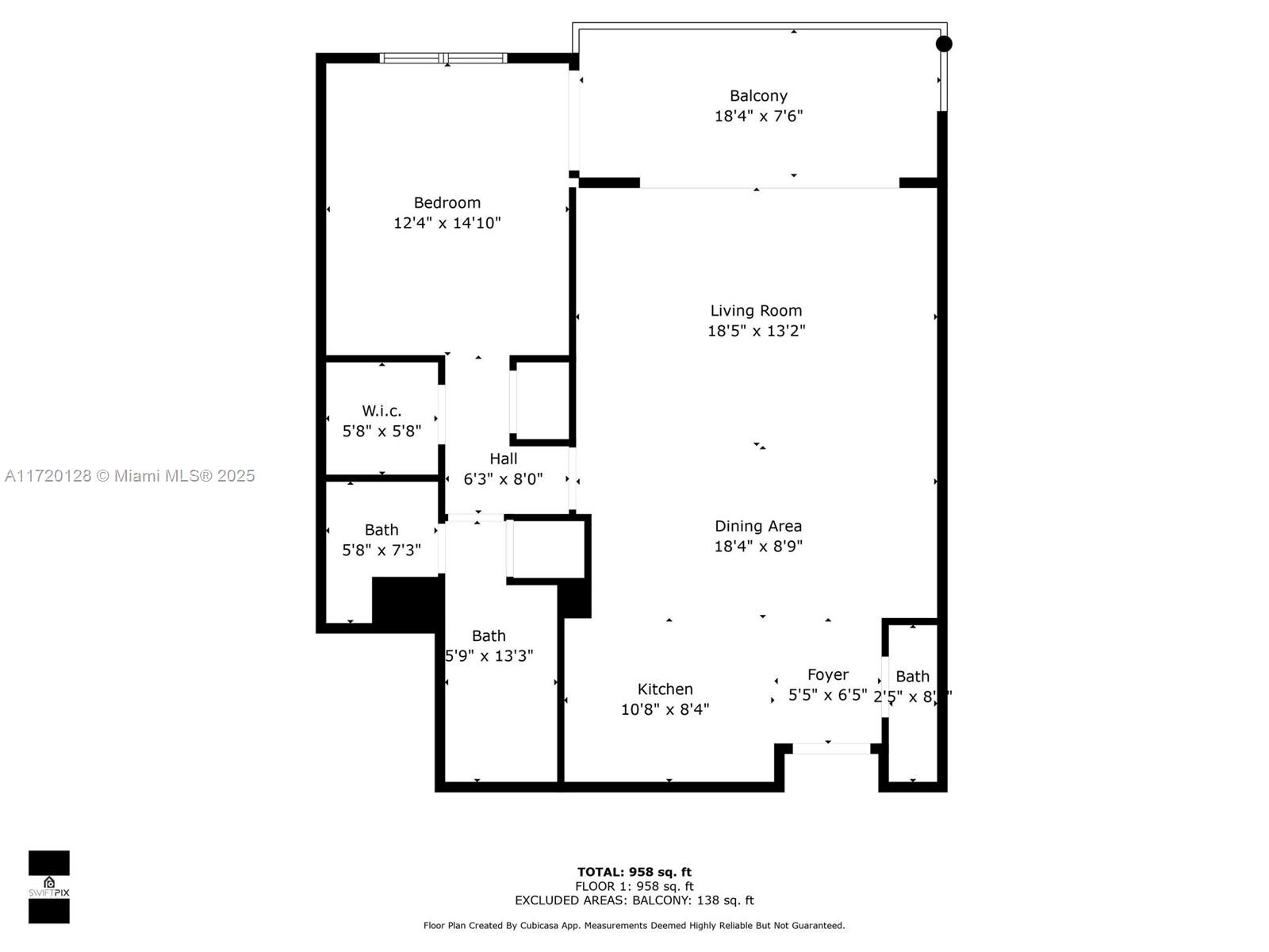 901 Brickell Key Blvd #2302, Miami FL 33131
