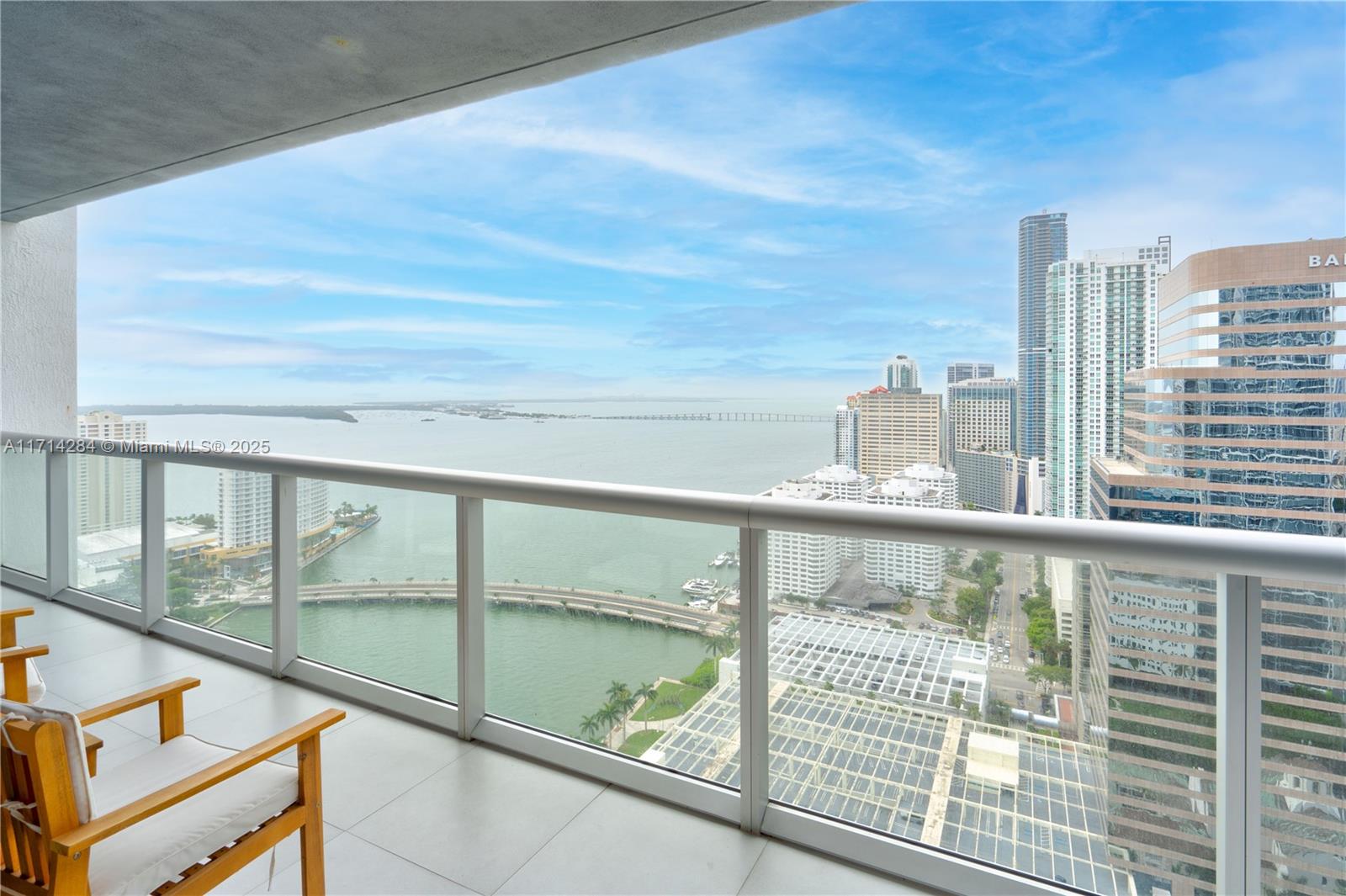 spectacularly FURNISHED CORNER apartment on the 36th floor of Icon Condo, a highly desired building because of its location , as well as a building having most complete amenities.. This is a turn key unit with a smart minimal decor. Unit faces south east which gives you views of the Bay , Key Biscayne and the Atlantic. The Icon is well known for its breathtaking 300' infinity pool, hot tub , high tech fitness facilities and amazing spa lounge. It's easy walking distance to major restaurants on Brickell. Landlord to pay for ELECTRICITY and BASIC CABLE. Tenant to pay for the COMMON AREA , totally refundable security deposit of $1500. Might be possible to rent for less than a year at a higher price.