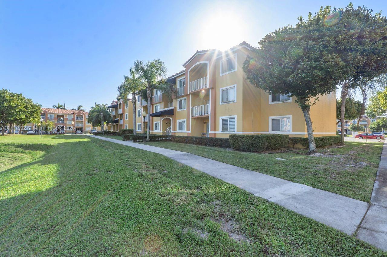 This one-bedroom, one-bathroom condominium offers approximately 746 square feet of living space. This condo also includes a garage plus two assigned parking spaces, offering convenience and flexibility. The condo features stainless steel appliances, providing a modern and functional kitchen. An open balcony provides additional outdoor space, allowing for enjoyment of the surrounding environment. Impact windows offer enhanced safety and protection. In-unit laundry capabilities are provided with a washer and dryer.  Purchase with only 3% down payment conventional loan!  Minutes to Black Point Marina, jogging and bike paths down Old Cutler Road and along 87th Ave to Black Point.  Area retail, grocery stores and schools are close by.  Call to schedule an appointment today.