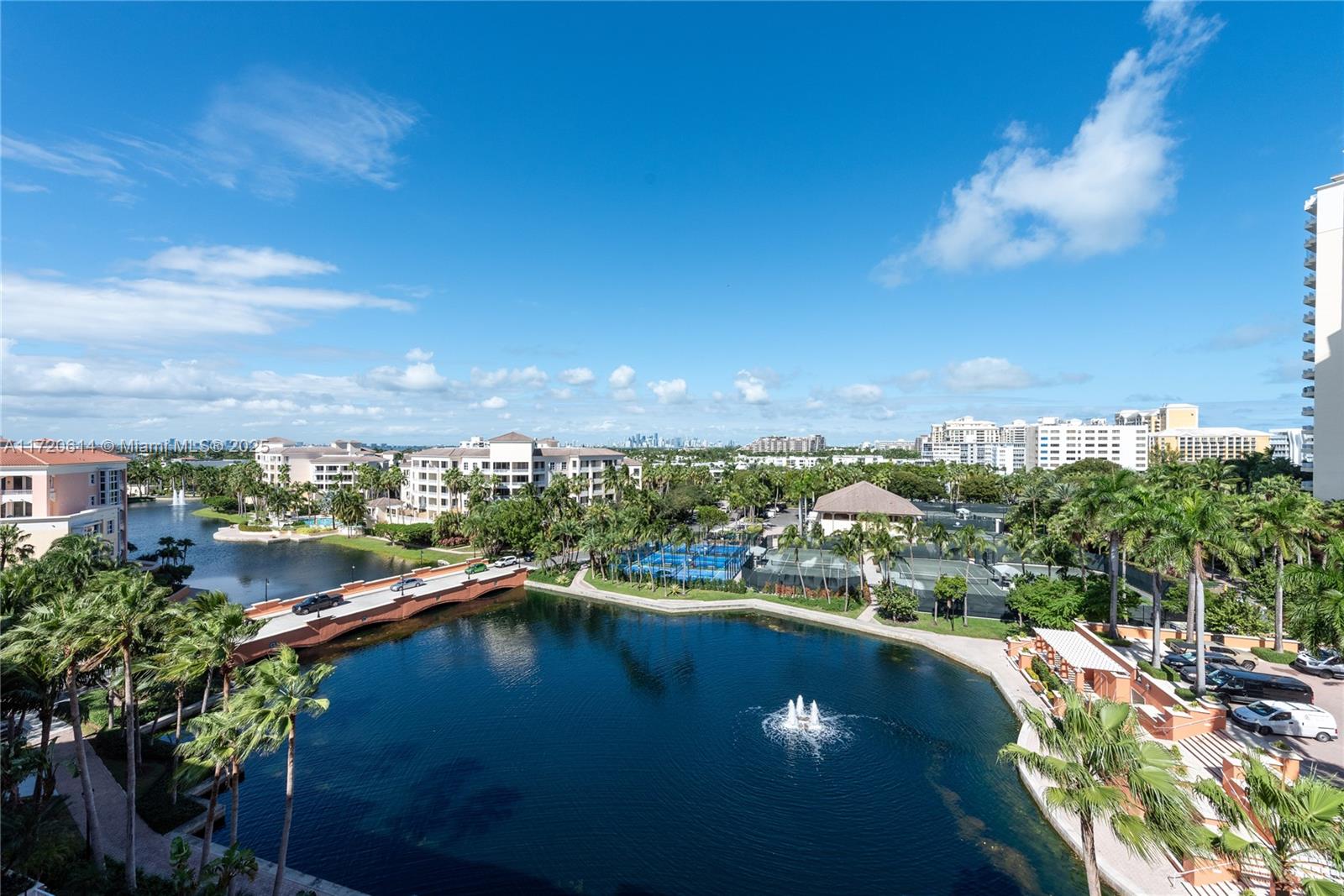 This penthouse residence captures a picture-perfect view of the Miami Skyline and serene sunsets over Bill Bagg’s State Park & iconic Key Biscayne Lighthouse. Offering ultimate prestige, peace, and privacy, the top-floor home features a remodeled kitchen, refined office/family room with custom built-ins, & elegant details throughout. There is ample space with three bedrooms plus staff / laundry. Ocean Club’s Lake Tower is a boutique full-service building with private elevator, 24h concierge, on-site manager, valet parking, and secured bike & storage rooms under AC. The Ocean Club offers resort-style living with a private Beach Club, oceanfront restaurants, fitness center, spa & beauty salon, Tennis Club with Har-Tru tennis and padel courts, Youth Center, children’s playground & more!