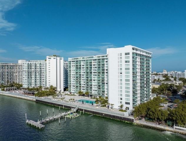 Located in the heart of South Beach, this spacious 1-bedroom, 1-bathroom condo is move-in ready and offers breathtaking views of the Miami skyline, sunsets, and Biscayne Bay. Inside, you'll find appealing tile flooring, modern baths, ample closet space, and a kitchen equipped with stainless steel appliances. This unit also includes 1 parking spot for added convenience and a balcony with amazing views. The Mirador is a full-service building featuring valet parking, a heated pool, sauna, jacuzzi, convenience store, 24-hour security, spa, and a state-of-the-art fitness center. Professional pictures coming soon.