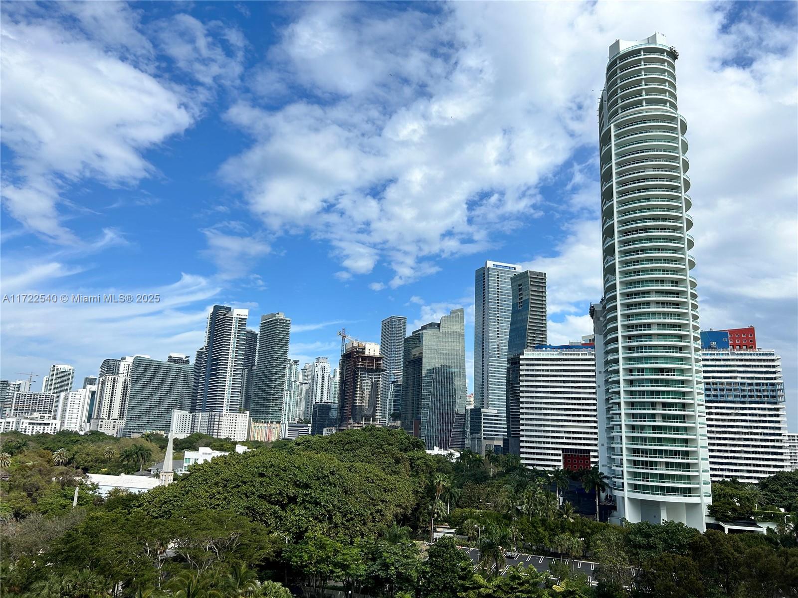 Stunning 2 bedroom/2 bathroom updated apartment at Brickell Place -available 2/15/2025.  Located on the 10th floor with breathtaking views of the vibrant Brickell Skyline/partial bay view. Spacious living/dinning area creates an inviting atmosphere. Large master bedroom features a spacious walk in closet. Washer/dryer combo, private balcony, plenty of closet space, storage unit + 1 underground assigned parking.  Guest parking and valet services are also available. Amenities include: two pools, tennis courts, fully equiped gym, sauna, party/tv room, kids play room, security at gate and so much more.... conveniently located minutes from I95, Mercy Hospital, UM, Downtown, the beaches, Key Biscayne, Coconut Grove, Easy to show