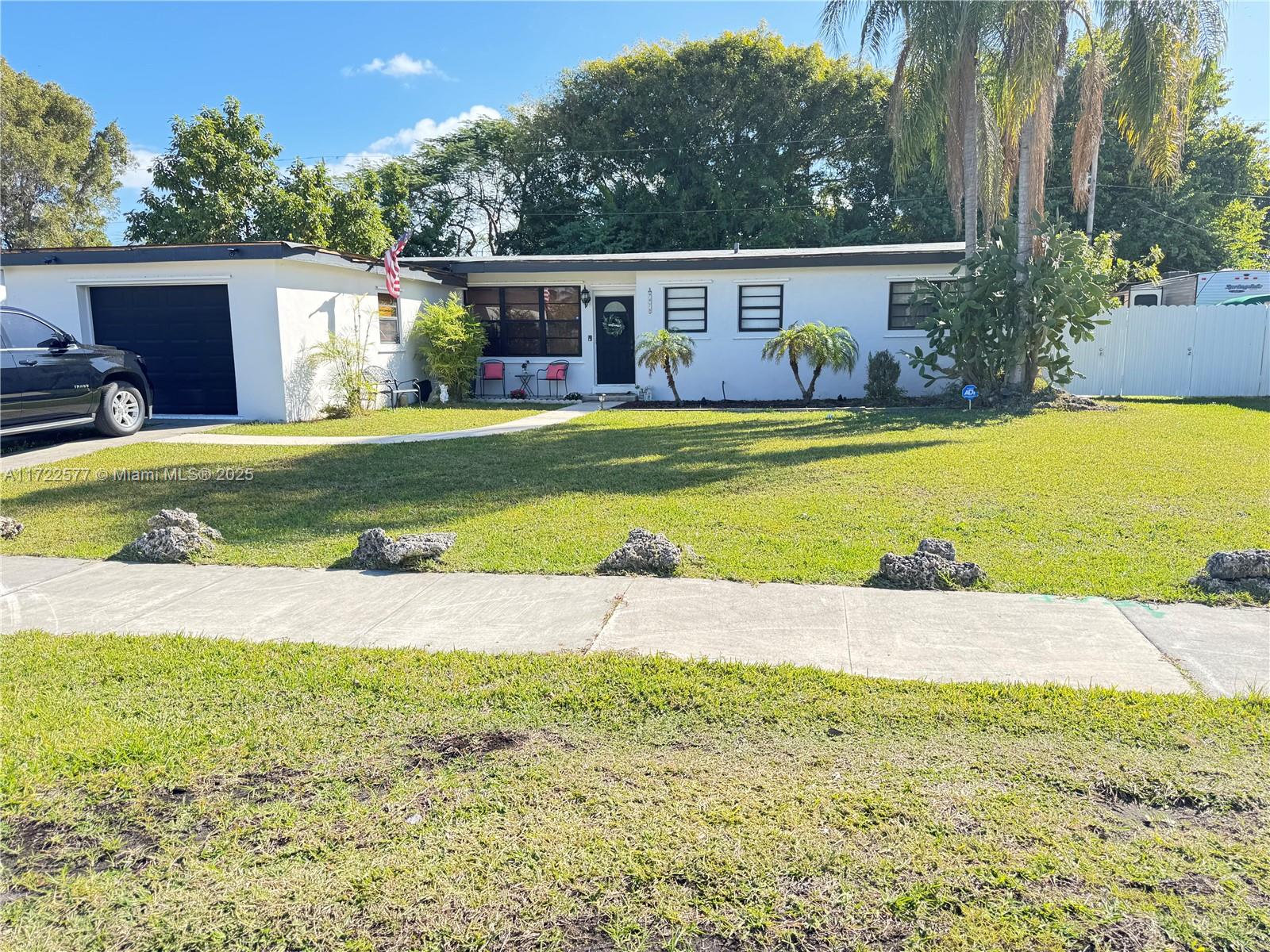 Perfect 4/3 POOL Home for a First time Buyer in the beautiful community of Cutler Bay! Home features an open layout very spacious with full view windows in the living / dining area over looking the pool. NEW ROOF 2025, shutters for all windows, AC unit and Water Heater 3 years old, large kitchen area, split floor plan with income producing division. Great size LOT with plenty of room for a boat or RV on the side of the home. Quiet neighborhood...Easy to show, price just right to sell quick!!