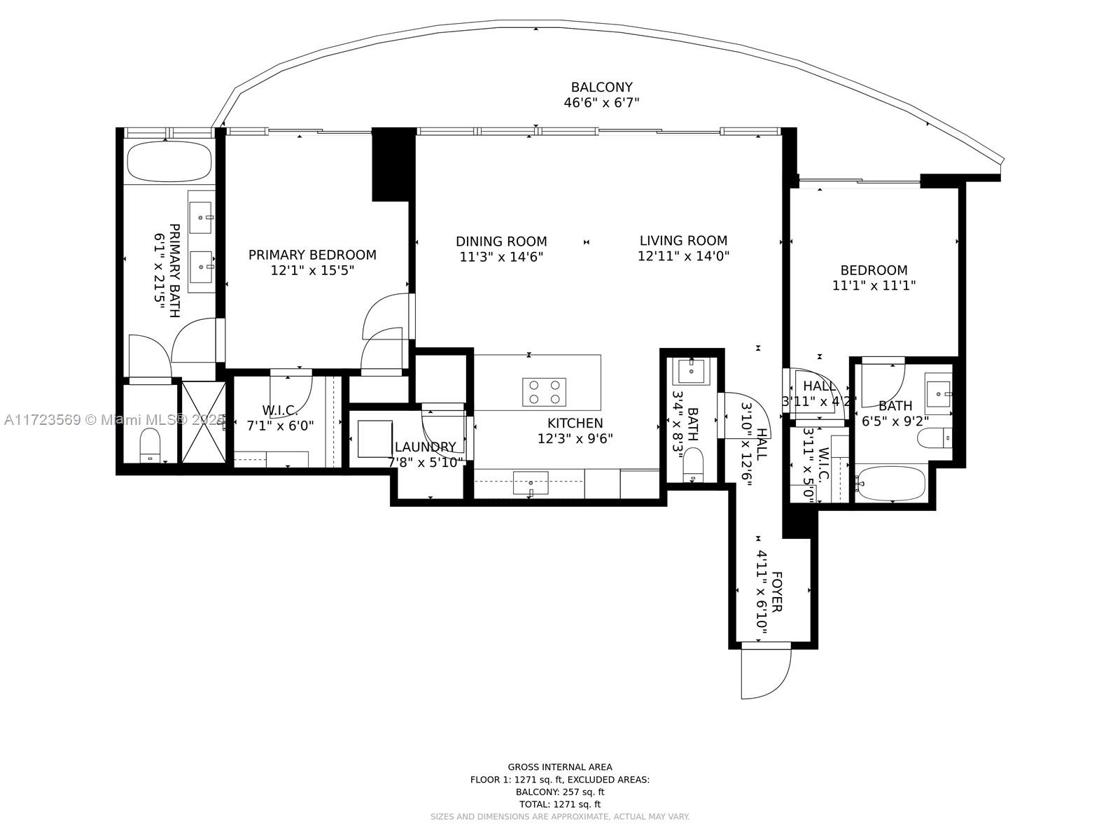 1000 Brickell Plz #3609, Miami FL 33131