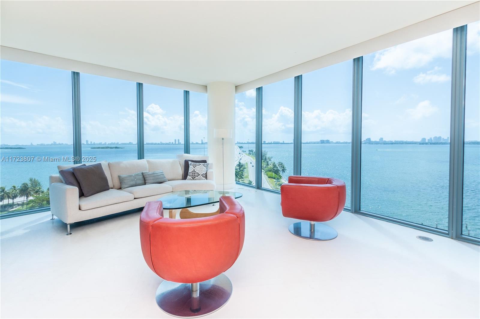 LARGEST 2 bed 3 bath waterfront residence in Blue Condo. Views from every room, floor-to-ceiling windows overlooking Biscayne Bay and Miami Beach. Expanded master suite, remodeled bathrooms, in-unit washer/dryer, electric blinds, parking for 2 cars. Walking distance to Design District, Midtown, Wynwood. 10 minutes to MIA Airport, Miami Beach, and Brickell. 24-hour concierge, valet parking, 2 pools, BBQ area, gym, movie theater, billiards, business center, party room, pet friendly, dog park, bicycle parking.