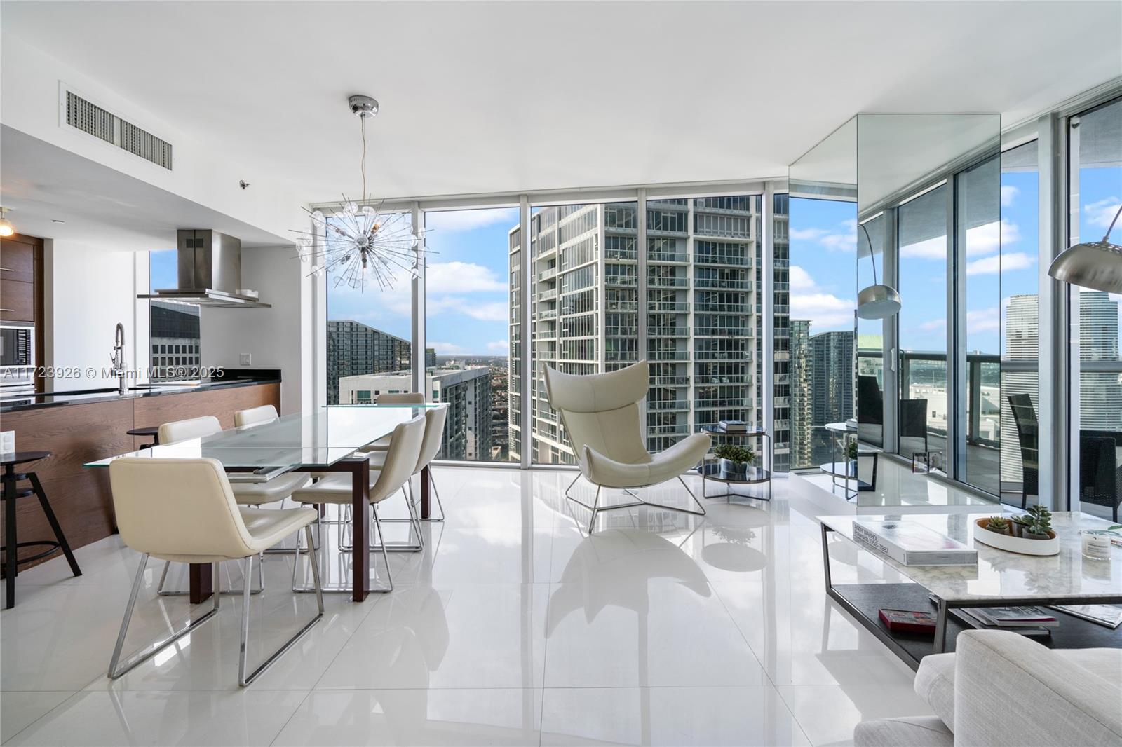 Stunning 2-bed, 2-bath furnished corner condo featuring breathtaking instracoastal  views in the prestigious Icon Brickell is Available For Rent. This unit boasts a contemporary open layout, stylish design, and a spacious kitchen equipped with high-end appliances. The building offers exceptional amenities, including famous restaurants and bars, a luxurious full-service spa, a state-of-the-art fitness center with classes &much more  —  Recent credit report, picture ID, recent bank statements or income tax, current job & home address info are required — No sublease / No Short-term  — Realtors: Please see the broker remarks about the building's project and showing instructions. Use showingTime. This property is currently occupied by tenants until March 8, 2025.