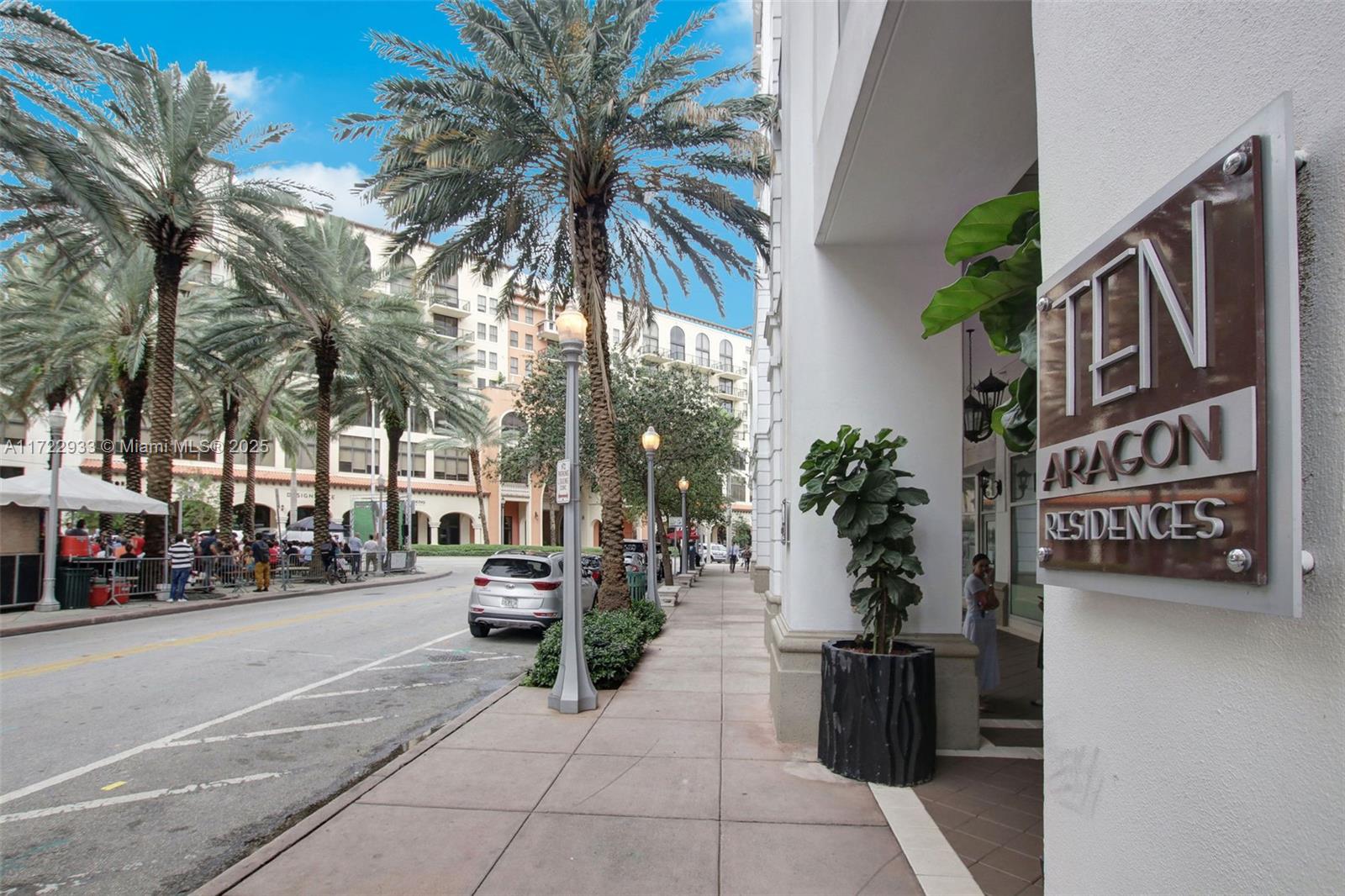 CHARMING PIED-A-TERRE IN THE VERY HEART OF CORAL GABLES! NO CAR NEEDED HERE TO VISIT THE MIRACLE MILE UP-SCALE SHOPPES, MANY FINE DINING VENUES NEARBY & THE LIVELY ENTERTAINMENTS OF GIRALDA AVENUE...OR PERHAPS TOIL IN ANY OF THE LOCAL & INTERNATIONAL BUSINESS OFFICES IN CENTRAL GABLES! HIGH FLR W/VIEWS OF CITY & BEYOND, FULLY FURNISHED & EQUIPPED, MOVE-IN READY! SPACIOUS, BRIGHT SOCIAL AREA OPENS TO BALCONY & ADJOINS OPEN, WELL-APPOINTED KITCHEN; ENSUITE BATH; WALK-IN CLOSET; WASHER/DRYER & ONE ASSIGNED PARKING SPACE IN SECURE AREA. WELL-MANAGED HIGH-RISE BLDG OFFERS 24-HR CONCIERGE, FITNESS CENTER, HEATED POOL & MORE! JUST A SHORT DRIVE TO COCONUT GROVE, UNIV OF MIAMI, DOWNTOWN MIAMI FINANCIAL DISTRICT & MIAMI INT'L AIRPORT. (PLEASE NOTE: AVAILABLE FURNISHED ONLY!)