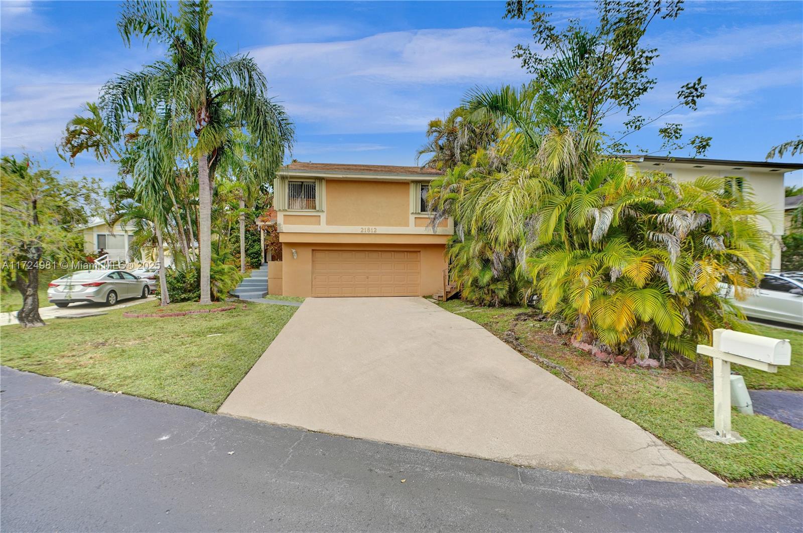 New 2023 Roof and New A/C!! Beautiful single-family house in in Cutler Bay - Lakes by The Bay community! This property features an oversized 2 car garage with a side door that can easily be converted into an in laws quarters or an efficiency for extra income! Split floorplan with 3 spacious bedrooms, living, dining and family room. A great backyard with stamped concrete for easy maintenance and a screened patio ready for friends and family gatherings. Community includes pool, tennis courts, clubhouse. Also, very close to Lakes by The Bay Park (Lakes by the Bay Park is a 45-acre multi-use park located on SW 216th Street, one block east of SW 87th Avenue (directly behind Whigham Elementary School). The park is also adjacent to the 47-acre Miami-Dade County Park. Don’t miss this it!!