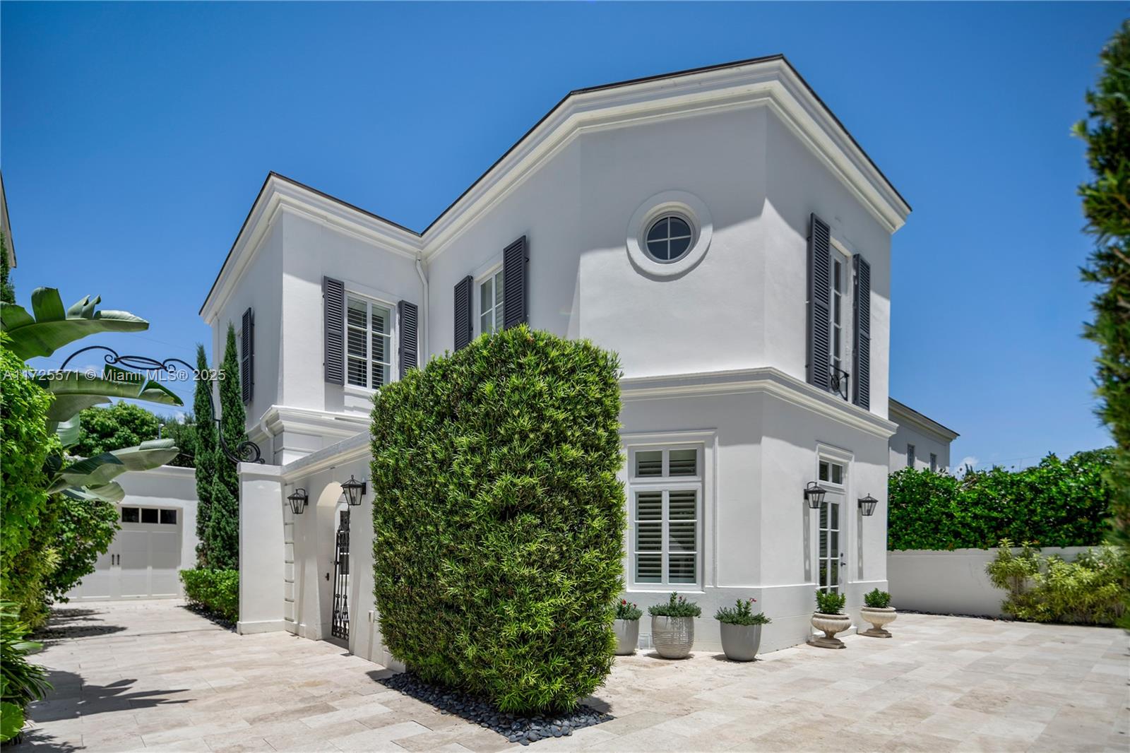 Located in the picturesque French Village of Coral Gables, this exquisitely remodeled home offers 5 bedrooms, 4.5 bathrooms, and 4,074SF of extraordinary living space, which includes a third-floor bonus space, to make the most of your space. Following the complete renovation in 2022, the home features include European oak floors, a sleek modern kitchen with Wolf and SubZero appliances + wine fridge, and Quartz countertops. French doors lead to an outdoor oasis featuring a pool, gazebo, and courtyard. An elegant staircase leads you to the primary suite with posh bathroom and walk-in closet plus an additional 3 bedrooms, on second-floor. Staff suite located on the first floor. 1-car garage. Close proximity to dining, shopping, and A+ schools, this home embodies elegance and modern comfort.