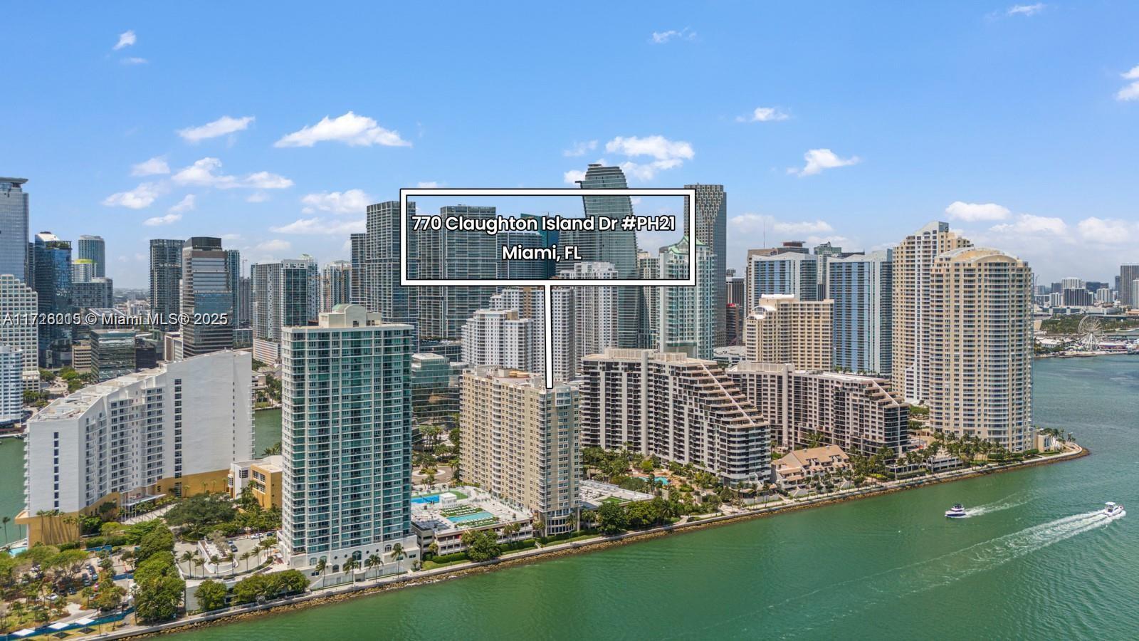 770 Claughton Island Dr #PH21, Miami FL 33131