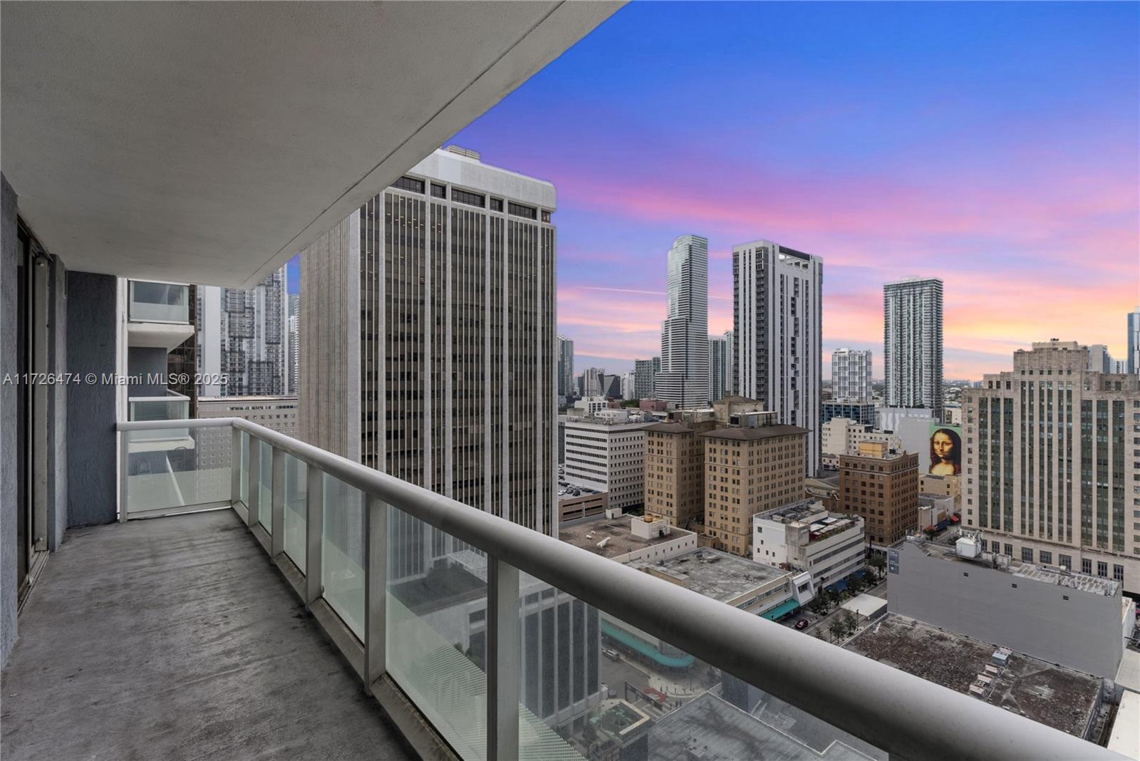 Spacious 1BR/1BA with a versatile nook/corner space in the heart of Downtown Miami's luxury high-rise at 50 Biscayne. Enjoy breathtaking west-facing sunset views from your private balcony. This modern unit features sleek finishes, ample natural light, washer/dryer, and a functional layout. Conveniently located within walking distance to shops, restaurants, and public transportation, this is the perfect urban retreat. Building amenities include a pool, fitness center, and more. Experience the vibrant Downtown Miami lifestyle!