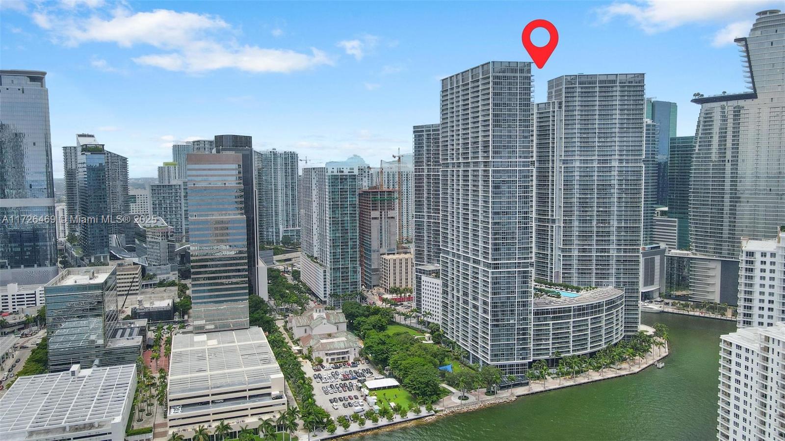 Gorgeous and Fully Furnished 3 Bedroom/2 Bathroom Overlooking the Canal of the Miami River and Biscayne Bay. This Corner Unit Features Marble Floors All Through Out, An Open Kitchen with Wolf Appliances. Bedrooms Are Super Spacious and Have Built Out Closets. Primary Bedroom Has an Ensuite Bathroom with Jacuzzi Tub, Glass Showers and Dual Sinks. Icon Brickell Has Some of the Best Amenities in Miami, Featuring a World Class Spa, 300 Ft Long Infinity Edge Lap Pool, Screening Room, Conference Room, On-Site Restaurants, the W-Hotel and So Much More. Location Offers Easy Access to All Major Roadways, Shopping, Dining, Public Parks, and Public Transportation.  Rented Through 11/30/2025 w/ Tenant Currently Paying $7500 Monthly.