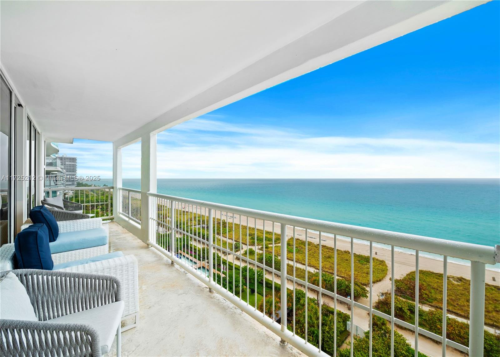 Step Into the Ocean from Your Balcony! Breathtaking direct ocean views from every room in this stunning 3-bedroom condo with floor to ceiling hurricane windows and 3 balconies.
Completely gutted & renovated in 2024 by renowned Designer Lisa M. with high end finishes including: New Kitchen w Quartzite countertops, new appliances, remodeled bathrooms, New lighting, New electric, Bathtub with ocean views and more.
Building amenities: Doorman, Pool, Parking, 4 units per floor, Private beach service form the community center next door.
Prime Location: One block away from groceries, restaurants, and temples. Walk to Bal Harbour Shops