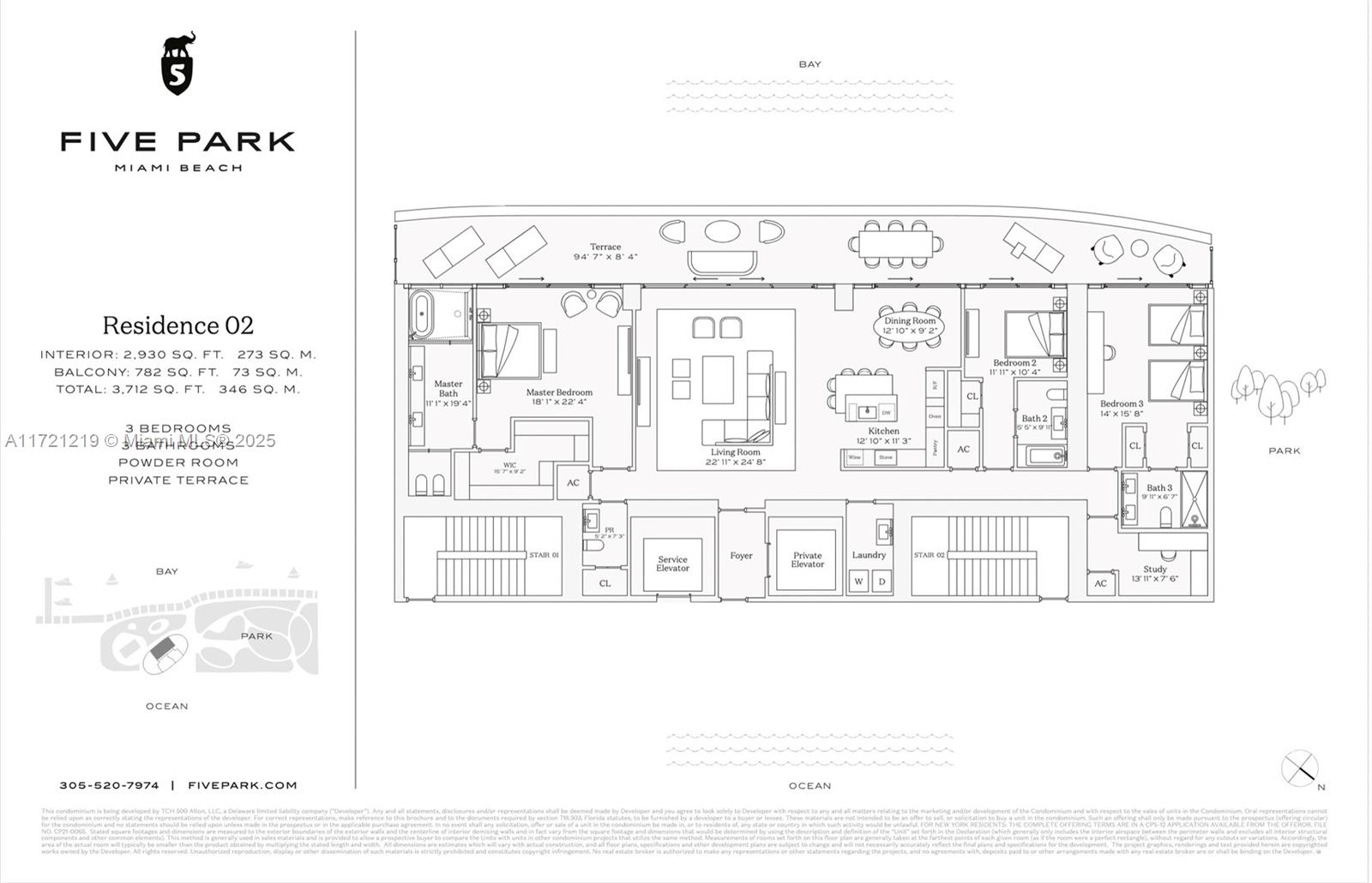 500 Alton #3602, Miami Beach, Florida image 2