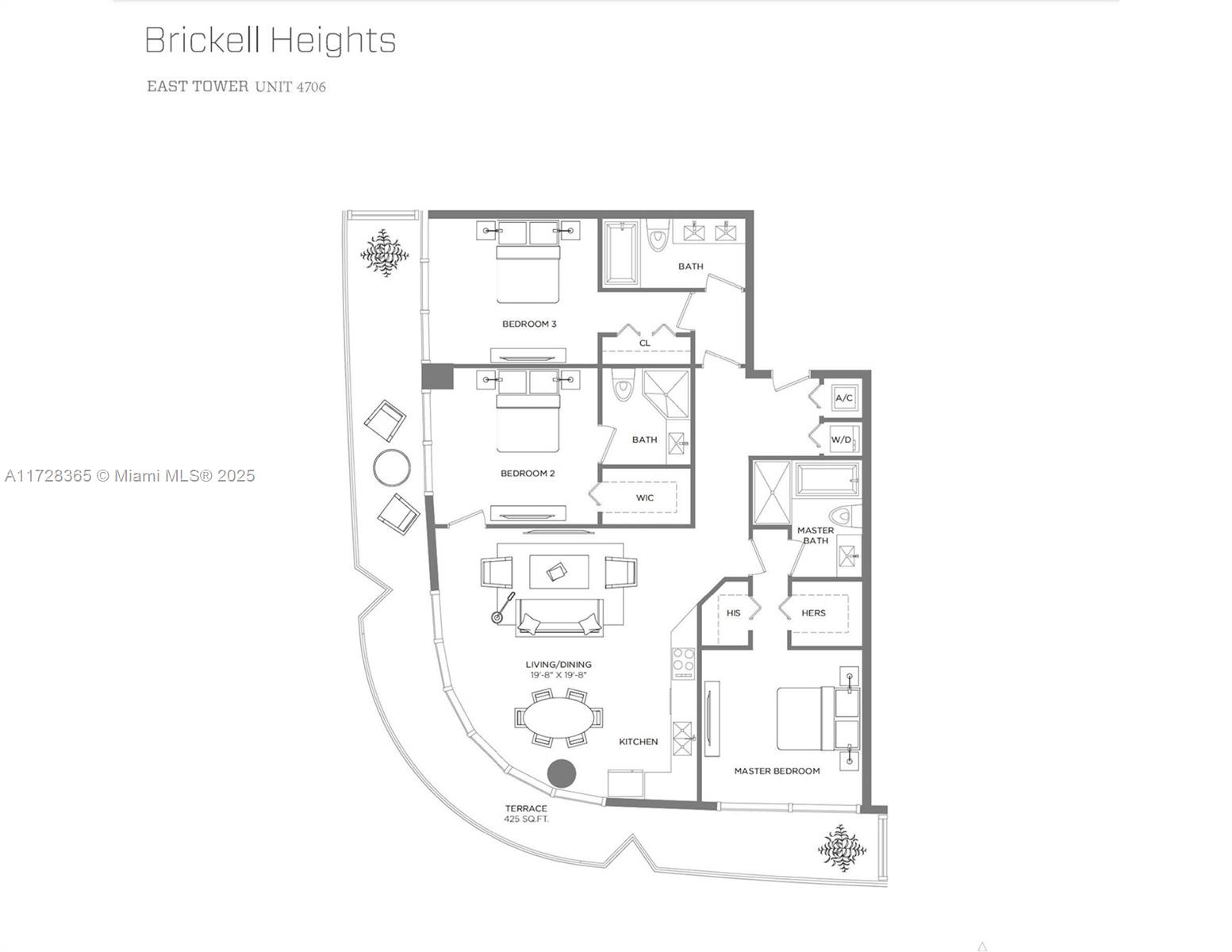 45 SW 9 Street #4706, Miami FL 33130