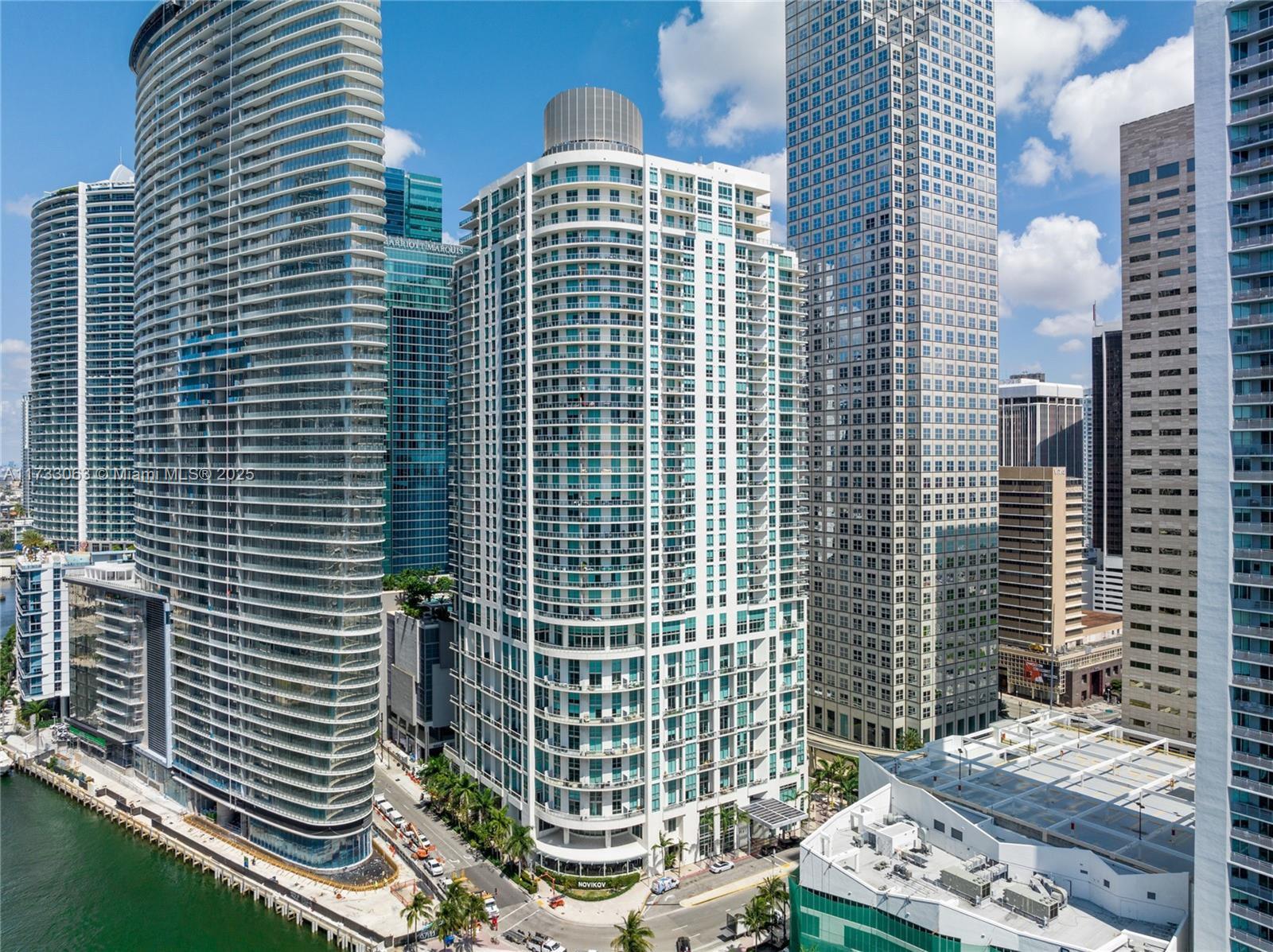 Experience the vibrant lifestyle of Downtown Miami with this stunning loft unit at 300 S Biscayne Blvd. Featuring 1 bedroom, 1.5 baths, and an open-concept design, this residence boasts breathtaking views of Biscayne Bay and the Miami River. The modern kitchen, expansive windows, and private balcony create a perfect blend of style and comfort. Building amenities include a fitness center, Pet spa, yoga room,  business center, and 24-hour security. Located steps away from premier dining spots like Novikov and Zuma, shopping, and entertainment, this unit offers the ultimate in urban living. Pool is currently closed for repairs.