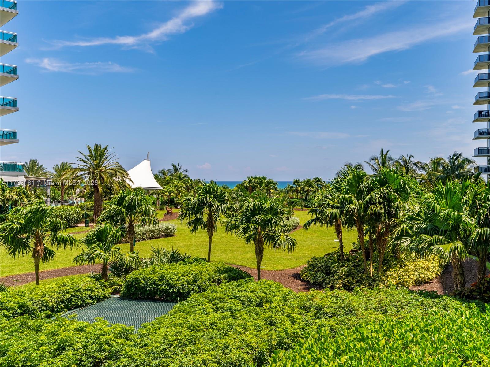 Harbour House Bal Harbour is positioned in one of the most desirable beach communities. This unit is not only a home but a lifestyle. Residence 334 offers lush garden tropical landscape vibes with partial Ocean views. The north side of the tower will not have obstruction guaranteeing the current view. Terrace offers the perfect location for a morning coffee watching the sunrise. Unit is moderately updated with real wood floors and updated baths.