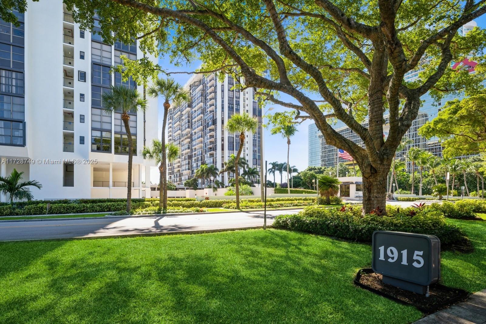 Stunning 2/2 Unit at Brickell Place FOR LEASE!  Experience luxury living in this completely renovated unit with unobstructed water views of Rickenbacker and Biscayne Bay, complemented by stunning city views. Features include floor-to-ceiling impact windows, wood ceramic flooring, modern bathrooms w/ stylish finishes, custom closets w/integrated lights & an indoor laundry room w/ extra storage.The open-concept kitchen flows seamlessly into the spacious dining and living areas. Enjoy an expansive balcony perfect for morning coffee or an evening cocktail. Amenities include pools, hot tub, tennis courts, gym, playground, and BBQ area. A 30' dock is available for rent at $1750/month. This luxurious unit offers the ideal Florida Living at its best! . With 2 parking spaces included!