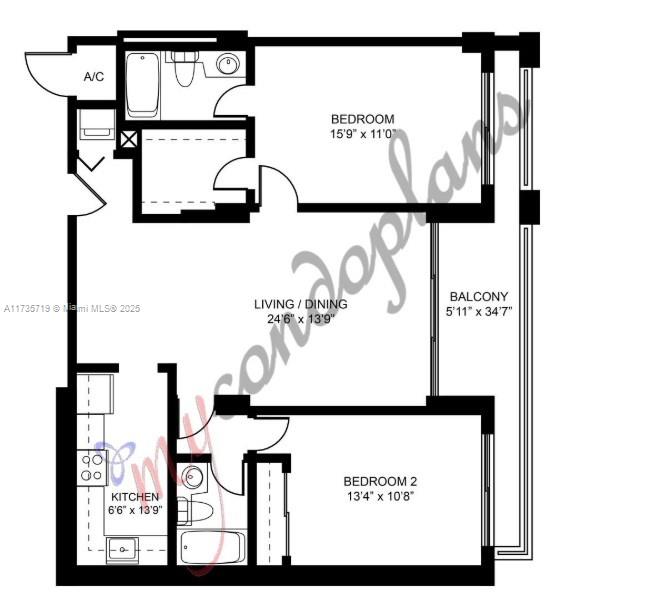 800 Claughton Island Dr #904, Miami FL 33131
