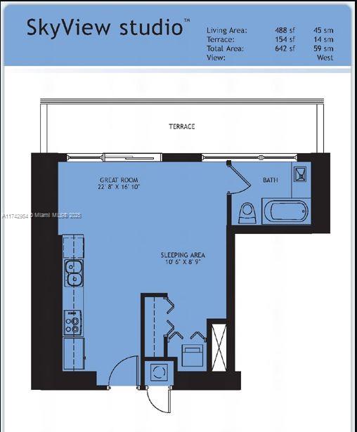 60 SW 13th St #2319, Miami FL 33130