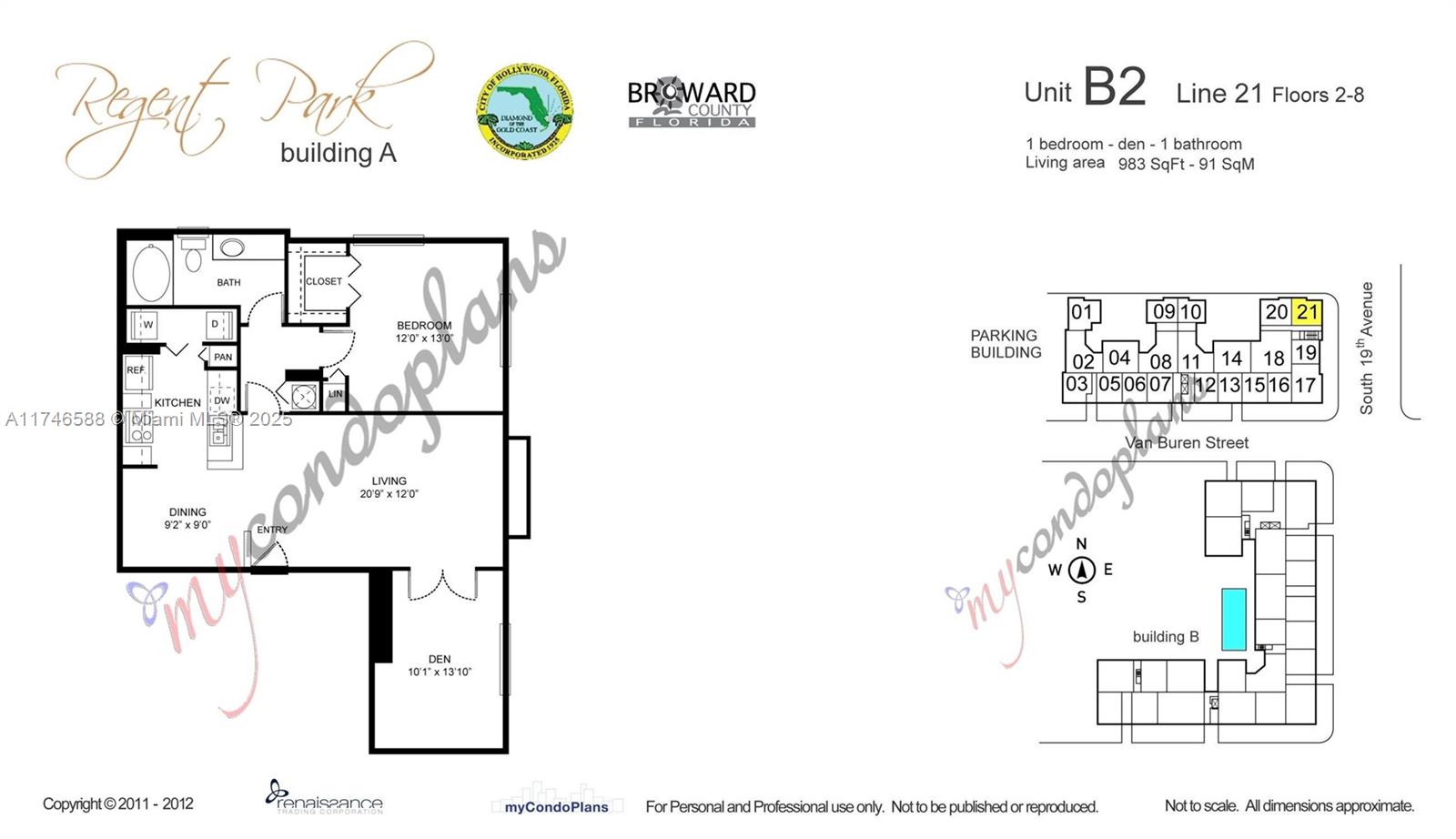 1919 Van Buren St #321A, Hollywood, Florida image 11