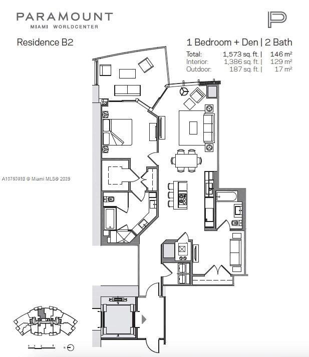 851 NE 1st Ave #905, Miami FL 33132