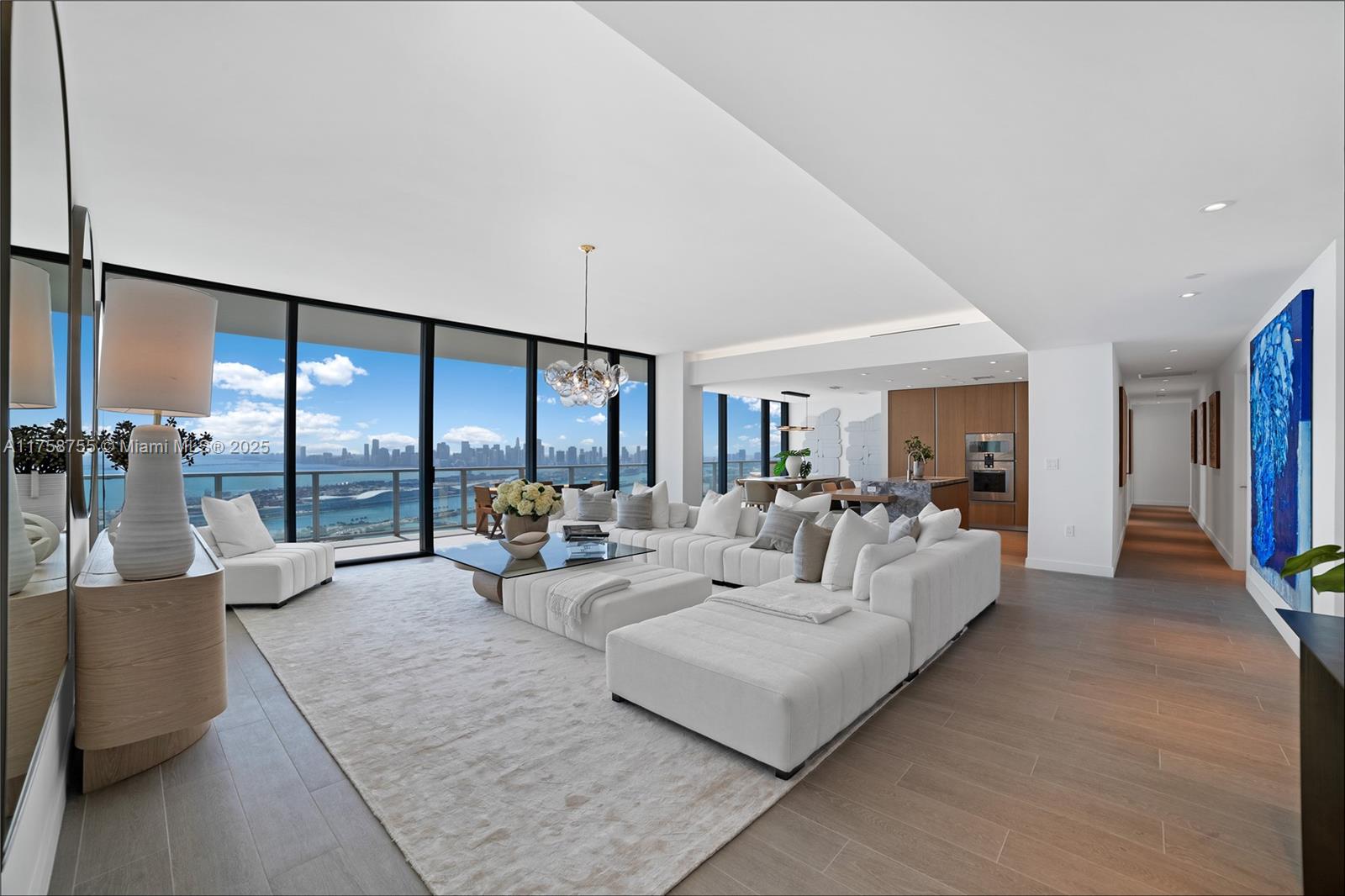 When only the best will do, discover life at the top of Five Park, Miami Beach's deluxe new condo in the South Pointe area. Residence 4202 is without a doubt its most desirable 3 BR, 3.5 bath now available. Its height & west exposure deliver sensational bay, city and sunset views. 2,930 SF interior + 782 SF balcony, total 3,712 SF of seamless indoor/outdoor living. Enjoy exclusive membership to the 26th floor Canopy Club. A dedicated concierge, private bar, lounge and billiards rooms, clubroom, and club level dining set Five Park apart. The Club's wellness lounge provides trainers, wellness coaches, exercise bikes, yoga deck and juice bar. For beach lovers, there's transport to Five Park's Beach Club. Too many additional 3rd thru 6th floor amenities to list, come see for yourself.