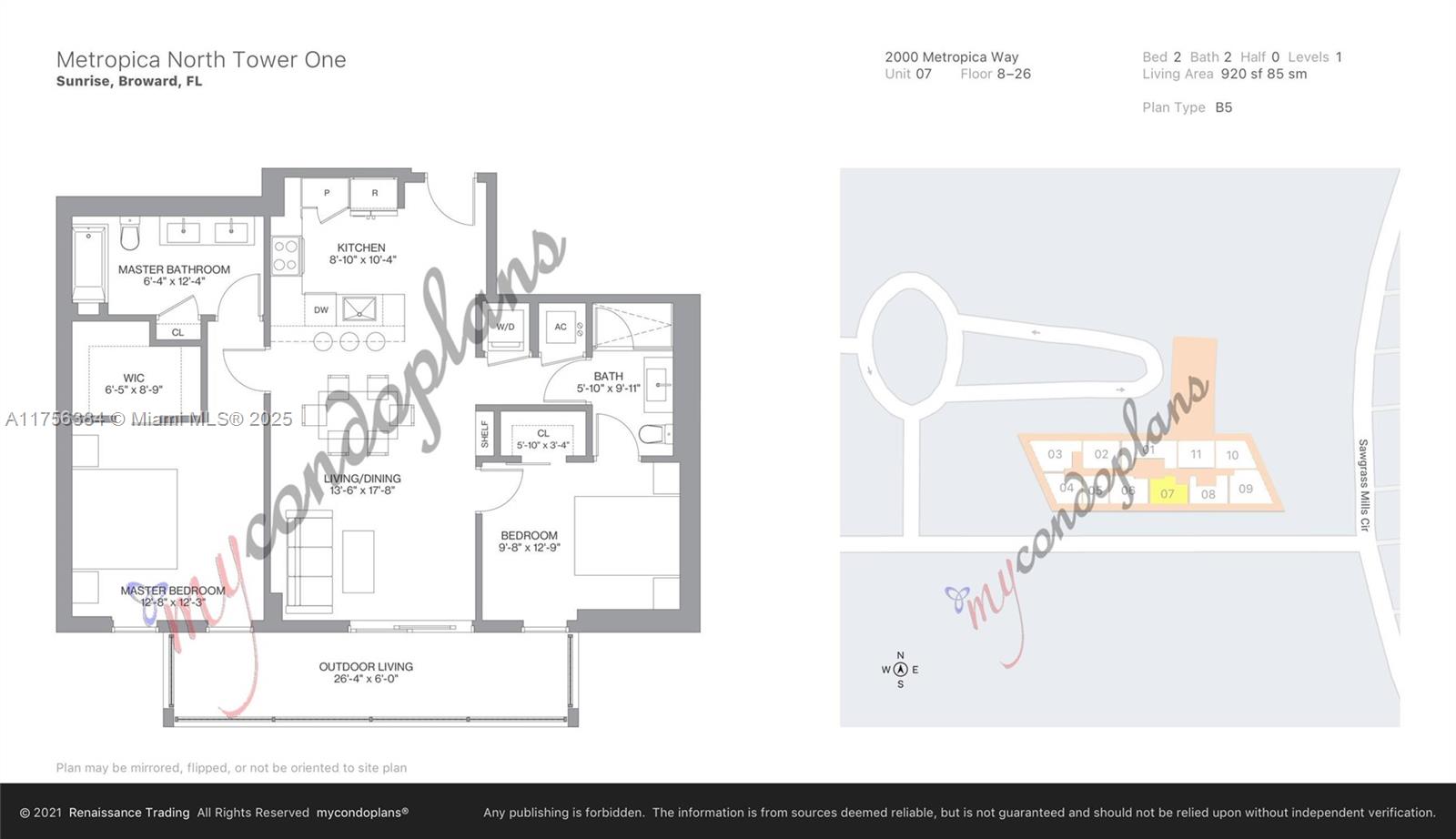 2000 Metropica Way #1207, Sunrise, Florida image 19