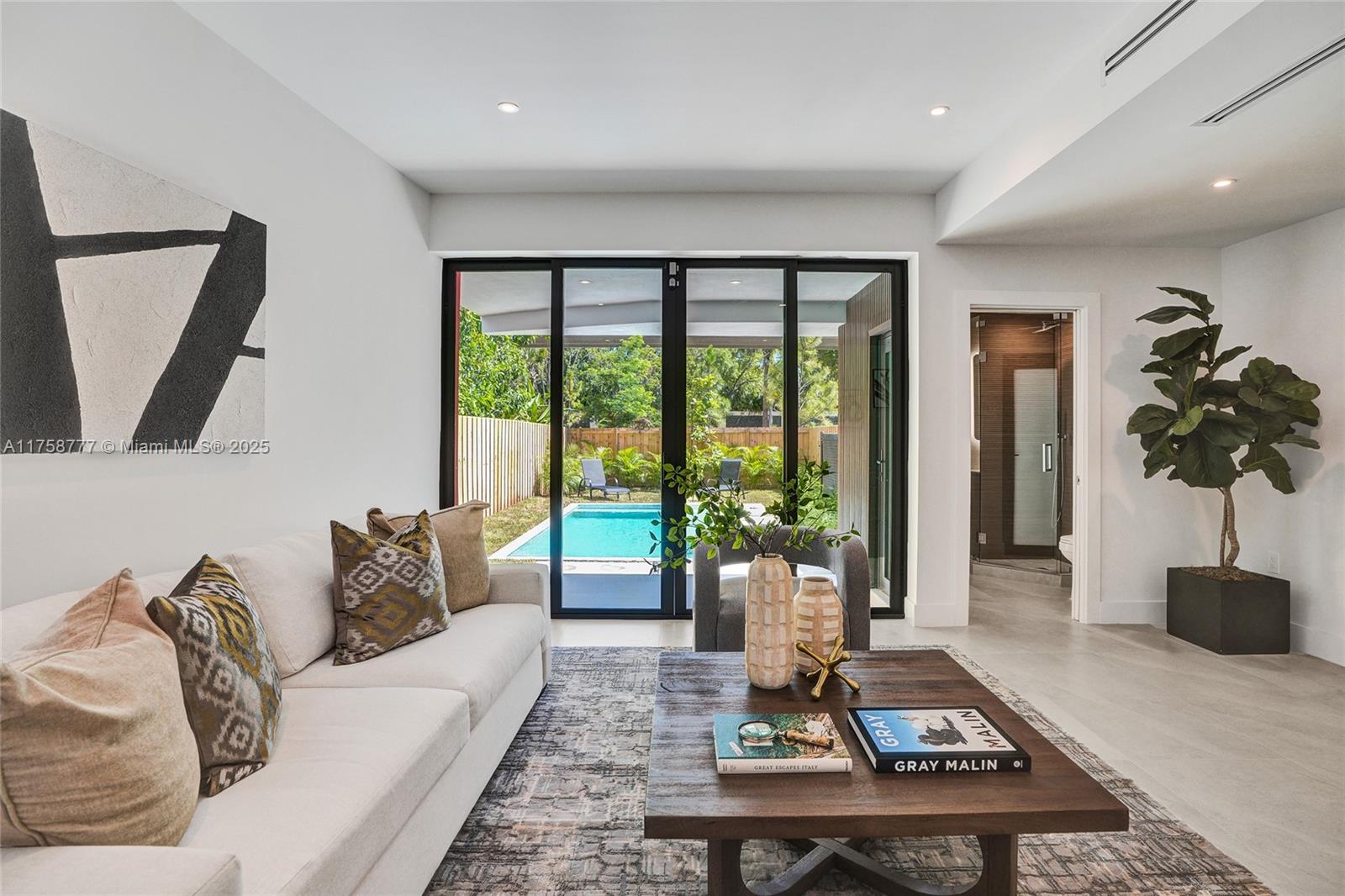 Located in The Roads, Migi is where precision meets perfection. Named after the Japanese word for "right," or “straight” this refined 4-bedroom, 4-bathroom townhome celebrates harmony through clean lines and balanced design. MIGI's thoughtful layout creates a sense of order and tranquility, inviting you to experience Miami life with purpose. Light-filled spaces showcasing Spanish porcelain tiles and luxurious kitchen finishes flow from indoors to out, culminating in a private pool sanctuary perfect for entertaining or peaceful reflection. Nearby, The Underline beckons for morning jogs or evening strolls, connecting you to Miami's vibrant energy. MIGI is where your Miami story unfolds, it's your personal statement of refined elegance in the heart of the Magic City.
