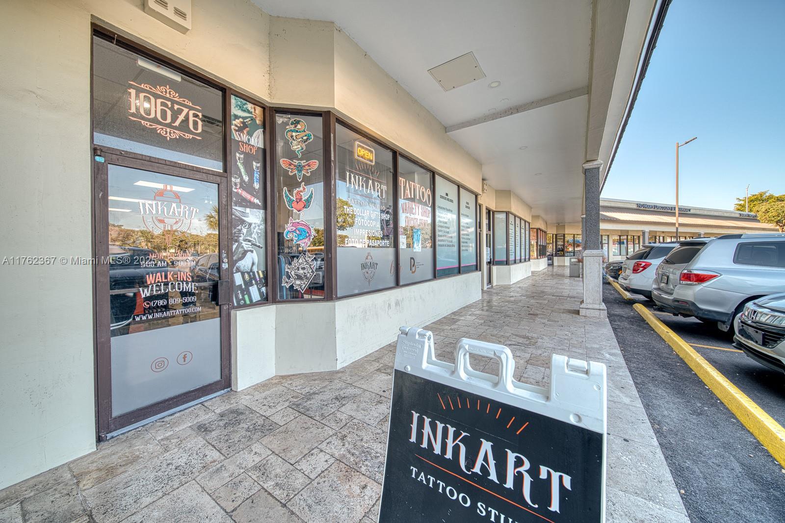 Tattoo Shop For Sale On Fontainebleau Blvd