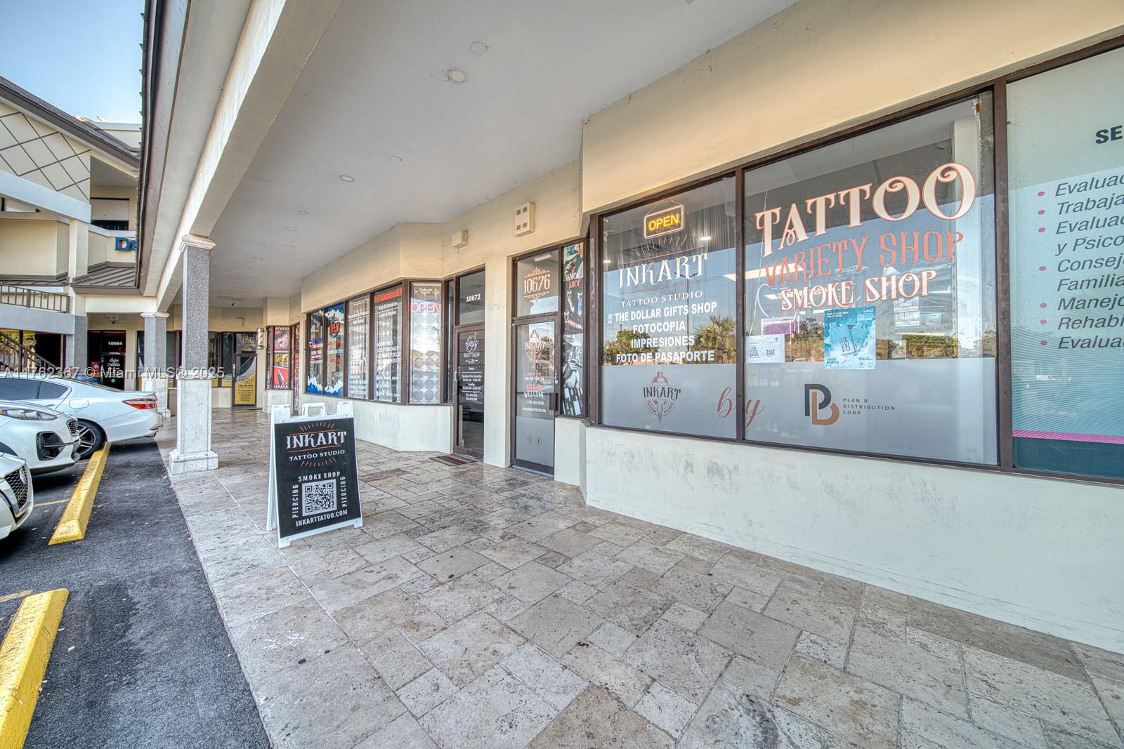 Tattoo Shop For Sale On Fontainebleau Blvd
