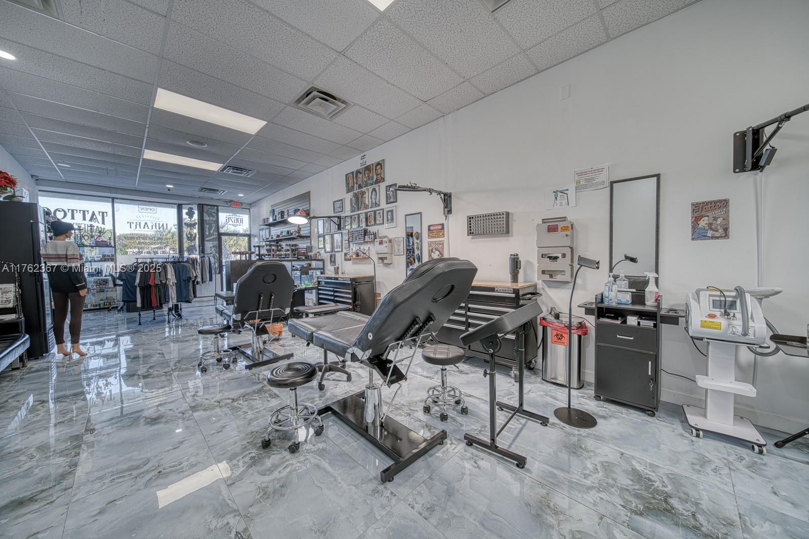 Tattoo Shop For Sale On Fontainebleau Blvd