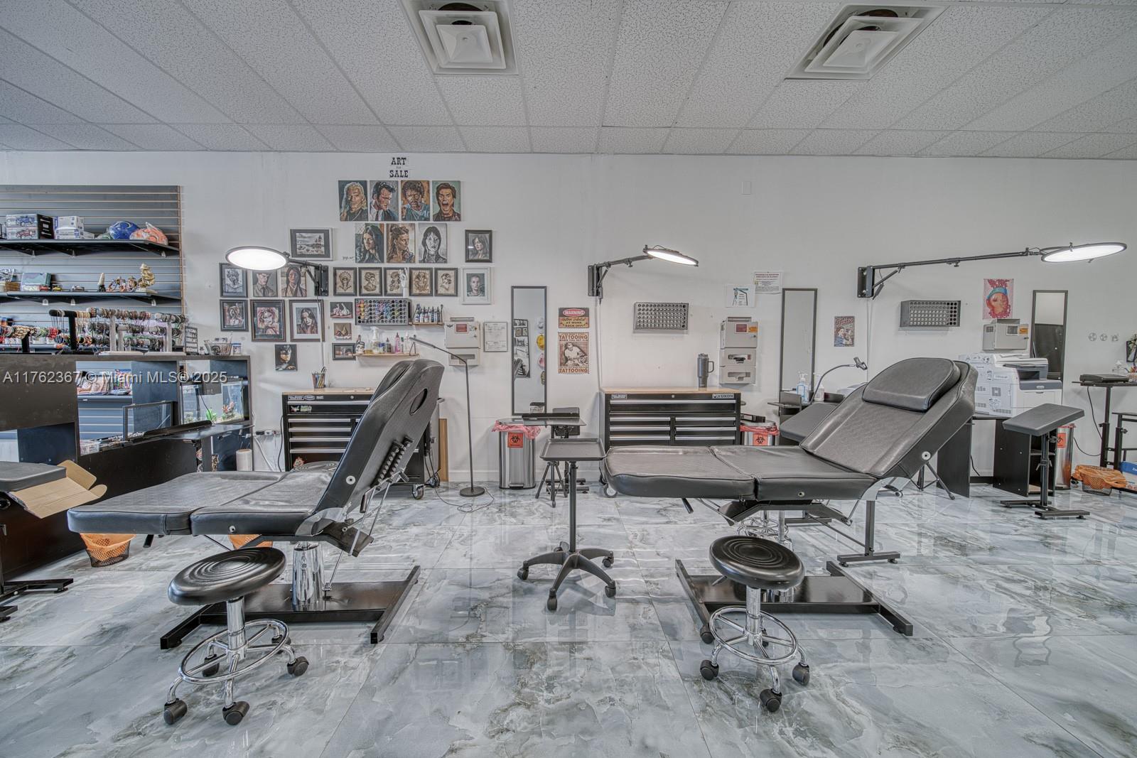 Tattoo Shop For Sale On Fontainebleau Blvd