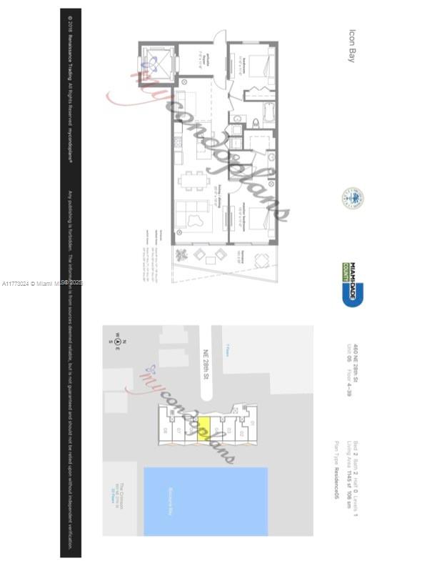 460 NE 28 STREET #2005, Miami FL 33137