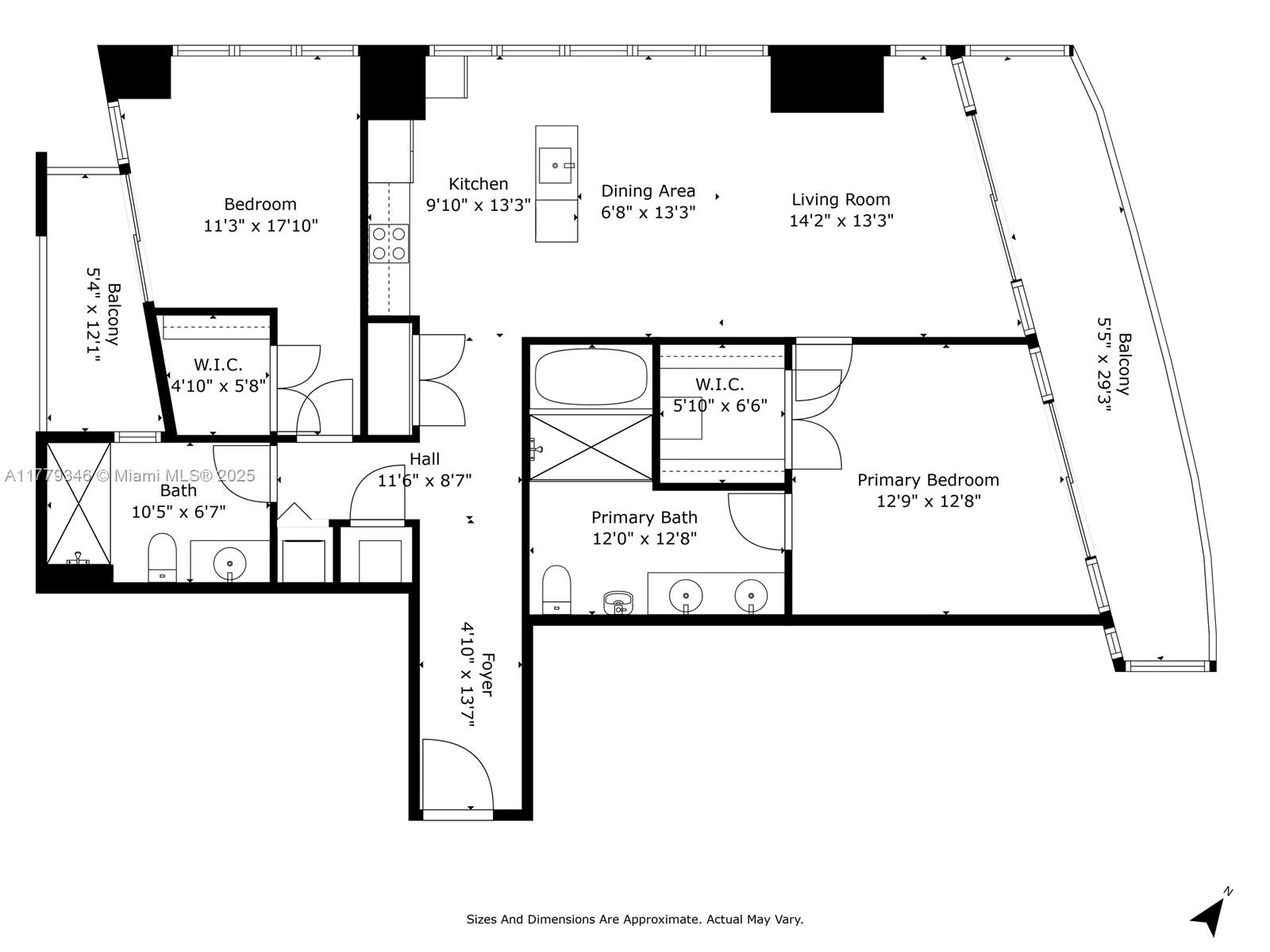 888 Biscayne Blvd #3812, Miami FL 33132