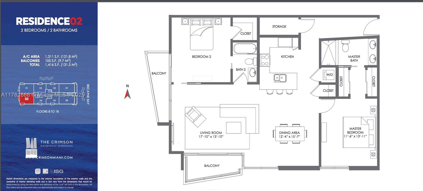 601 NE 27TH ST #802, Miami FL 33137