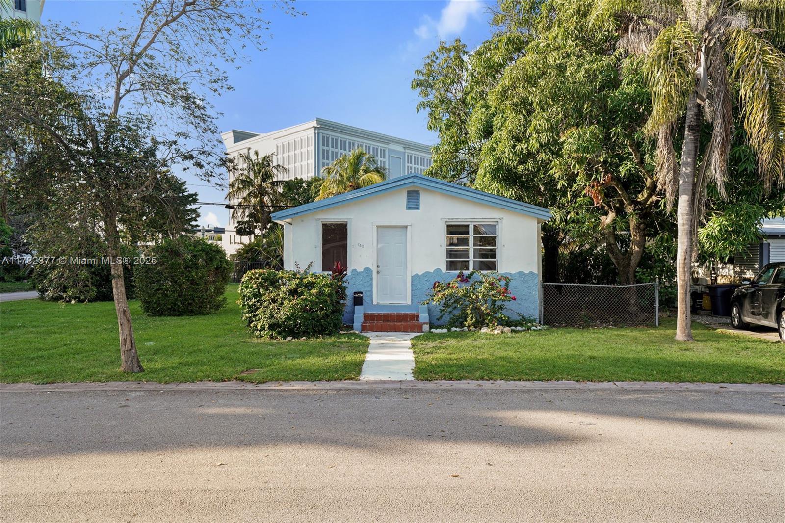 Great Opportunity in Prime Coral Gables – Corner Lot in Historic District with Expansion Potential.
Situated on a generous 6,893 sq ft corner lot, this 2-bedroom, 1-bath home is located within the MacFarlane Homestead Historic District, one of Coral Gables’ most storied neighborhoods. This property may not be demolished. Any new construction or permitting is subject to approval by the MacFarlane Homestead Historic Association. Featuring laminate flooring throughout the main living areas and tile in the kitchen, the home offers charm and character with room to expand or customize. Whether you're an investor, first-time buyer, or looking to create your dream home, this property presents rare potential in a premier location with historical significance.