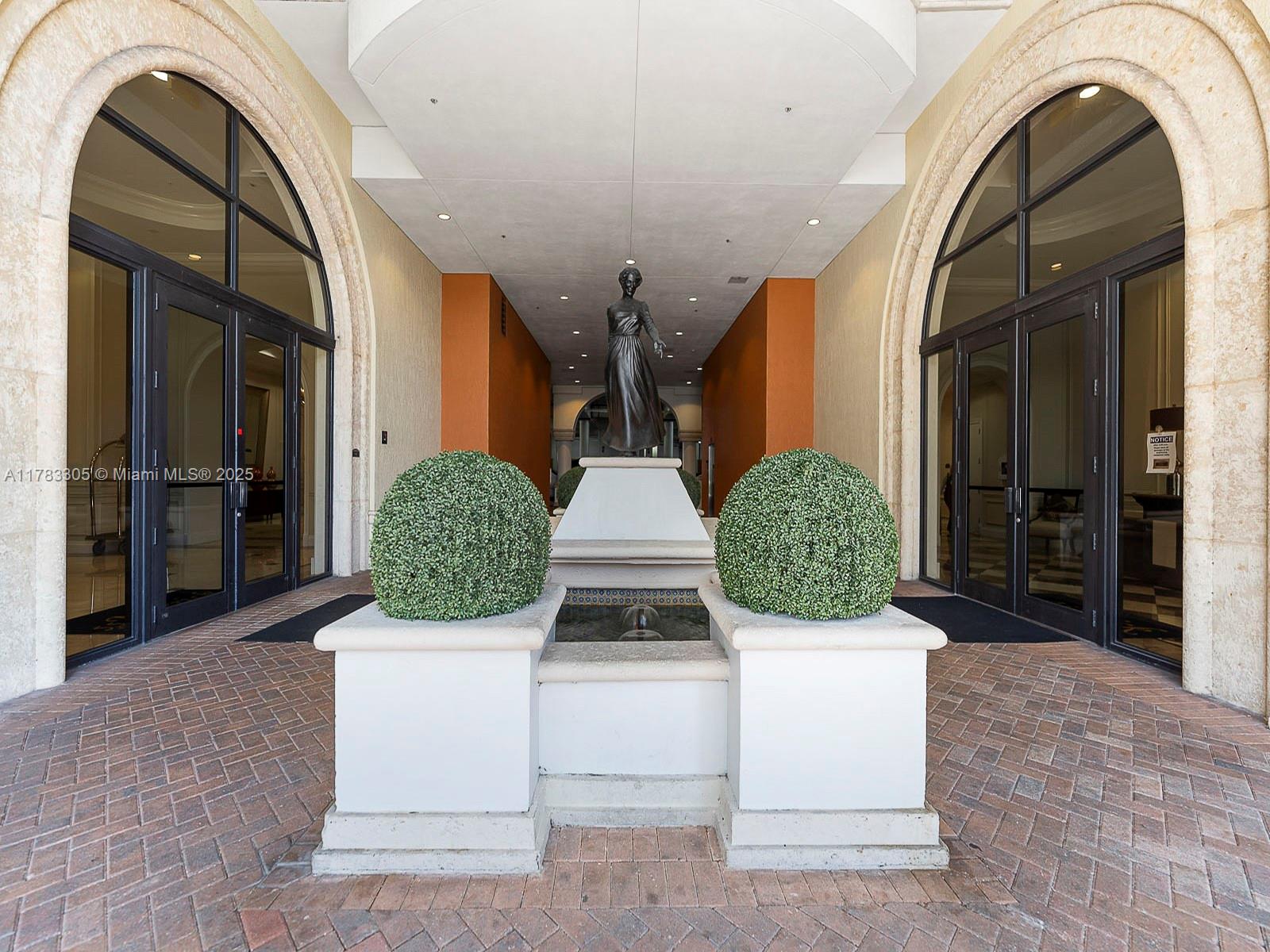 Experience living in the exclusive and luxurious 55 Merrick Way Condominium in Downtown Coral Gables - one block from Miracle Mile and Giralda Plaza! This beautifully appointed One Bedroom plus Den/Office, one-and-a-half-bathroom unit is unique in many ways. It is located on a corner of the building, affording you privacy and quiet enjoyment. It faces the pool deck, so you can walk out from your patio to the pool, hot tub, fully equipped gym, clubhouse, and Billard room. It features an open and well-designed floor plan. The unit comes with two side by side covered garage spaces and a storage unit, next to your parking spots. The building offers 24-hour security, lobby attendant and valet parking for guests. One of the best places to live in the City Beautiful!